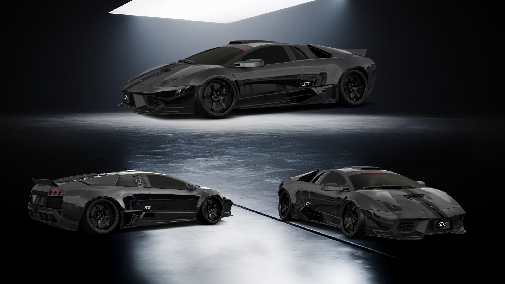 Lamborghini Murcielago 2 Door Coupe 2001 tuning