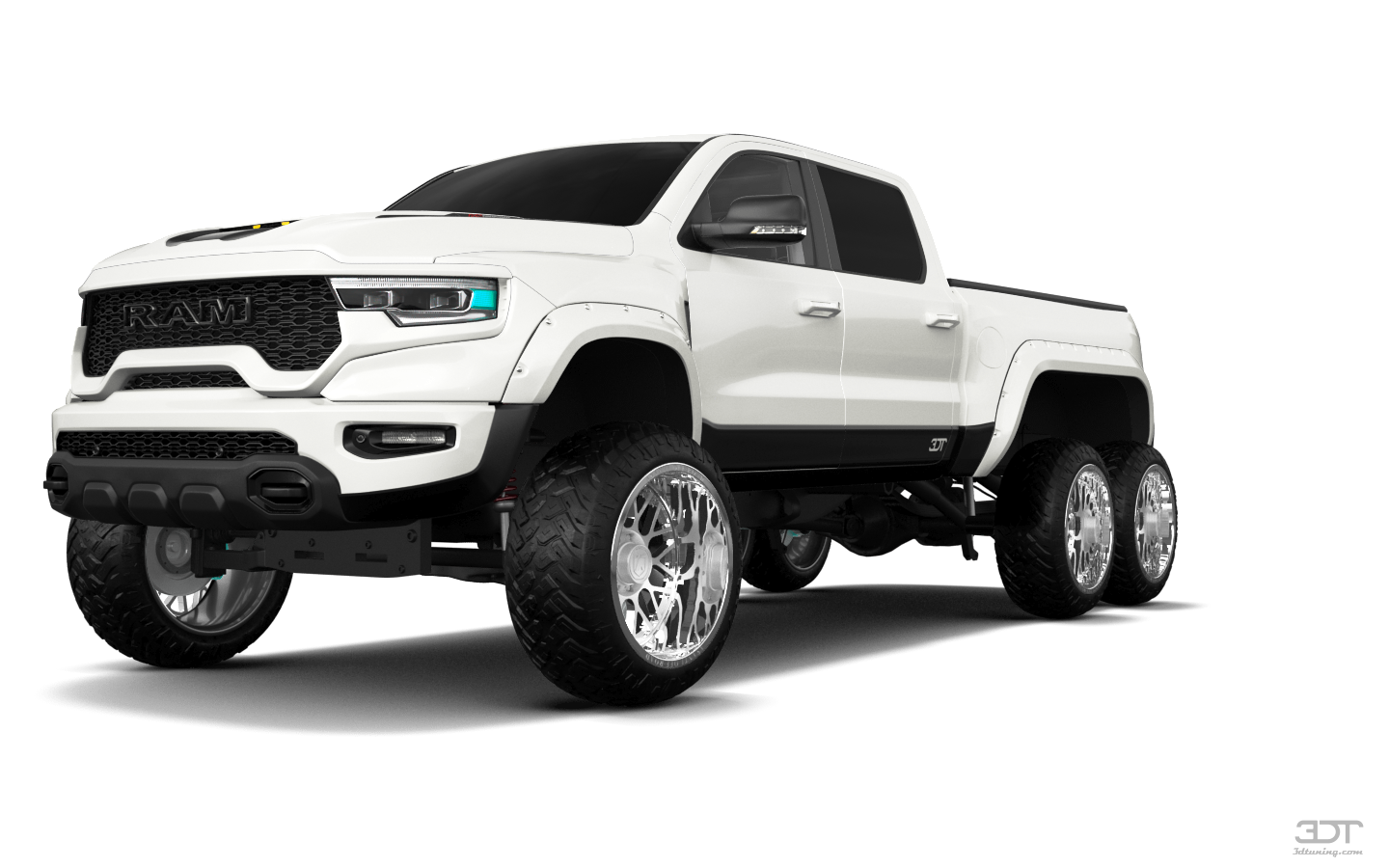 Tuning Dodge Ram Hennessey Mammoth 6X6 Truck 2021