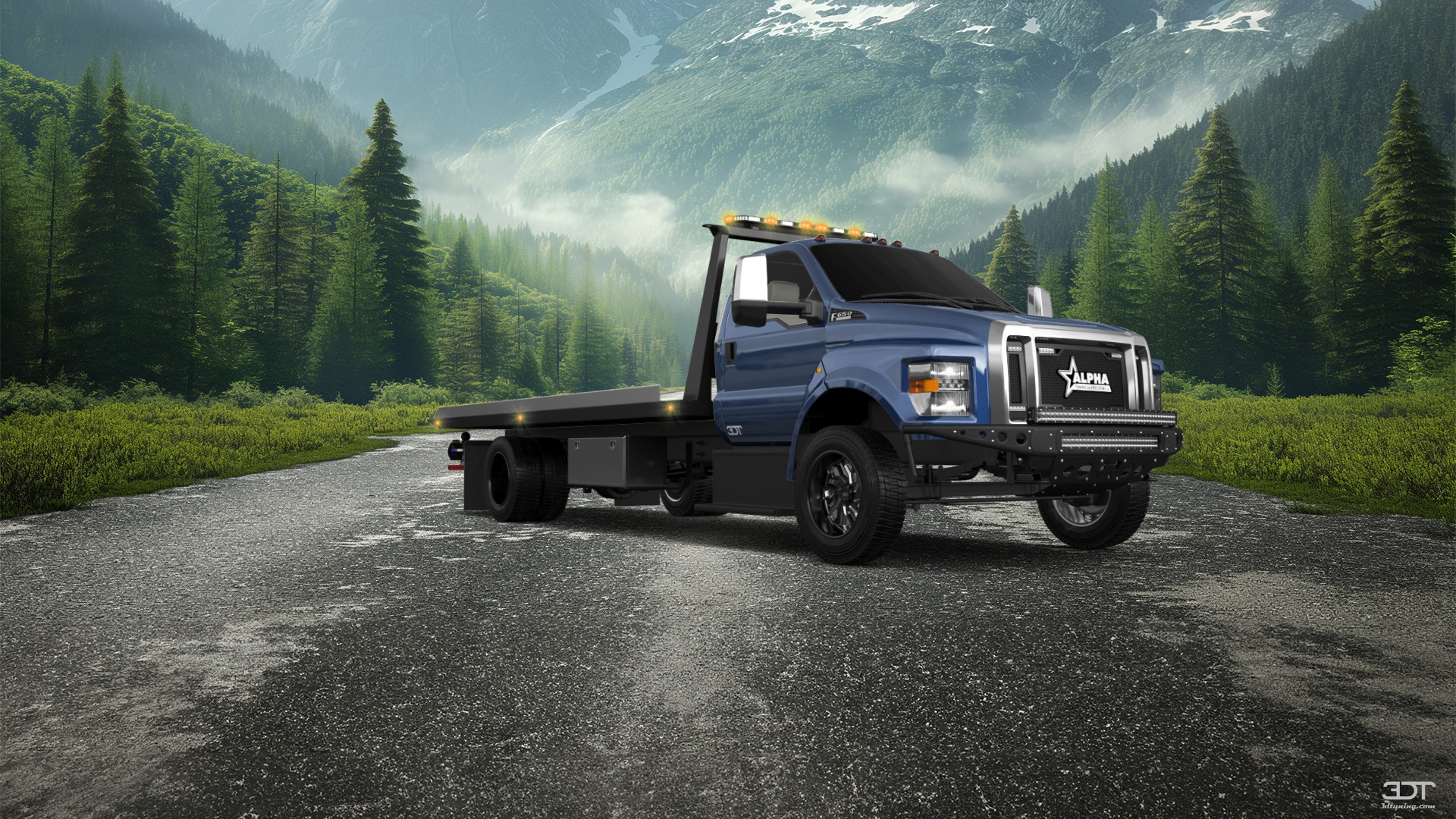 Ford F-650 Tow Truck Pickup 2016