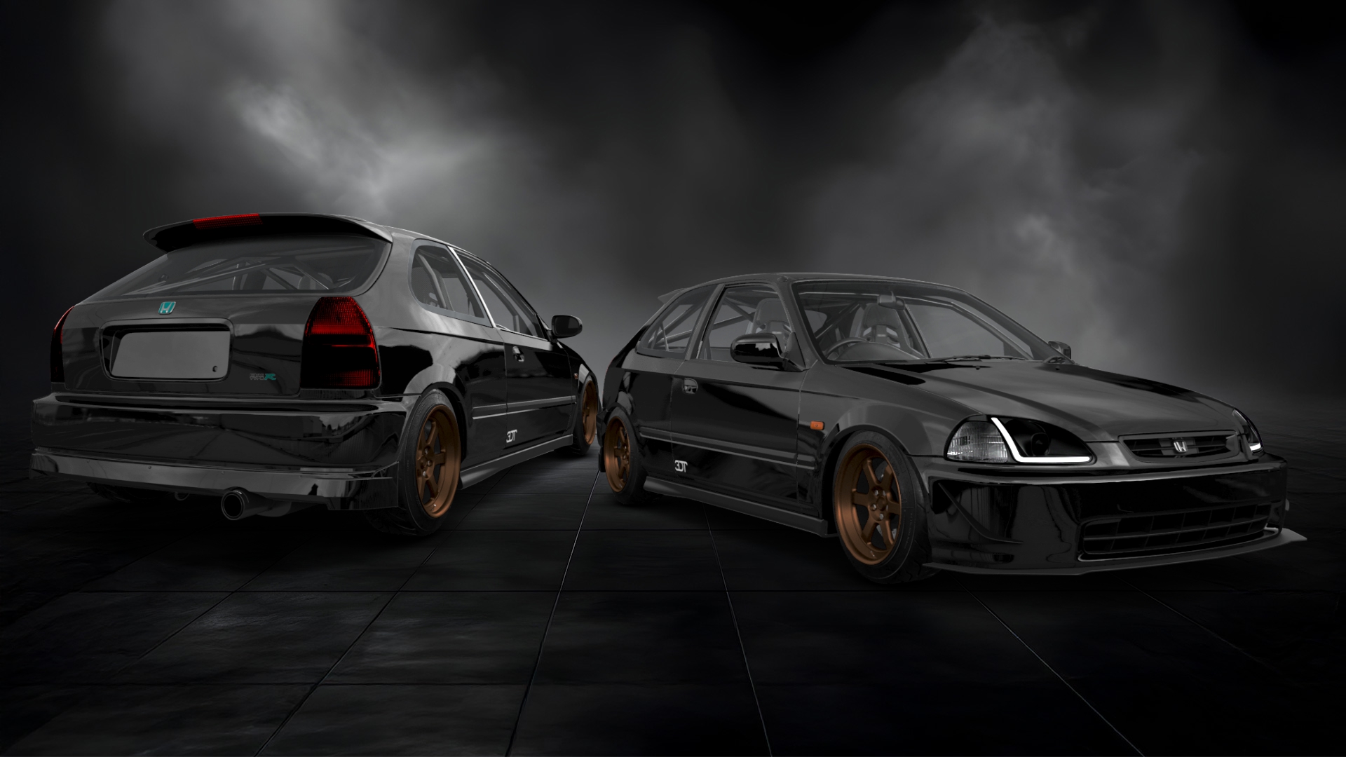 Honda Civic 3 Door Hatchback 1997 tuning