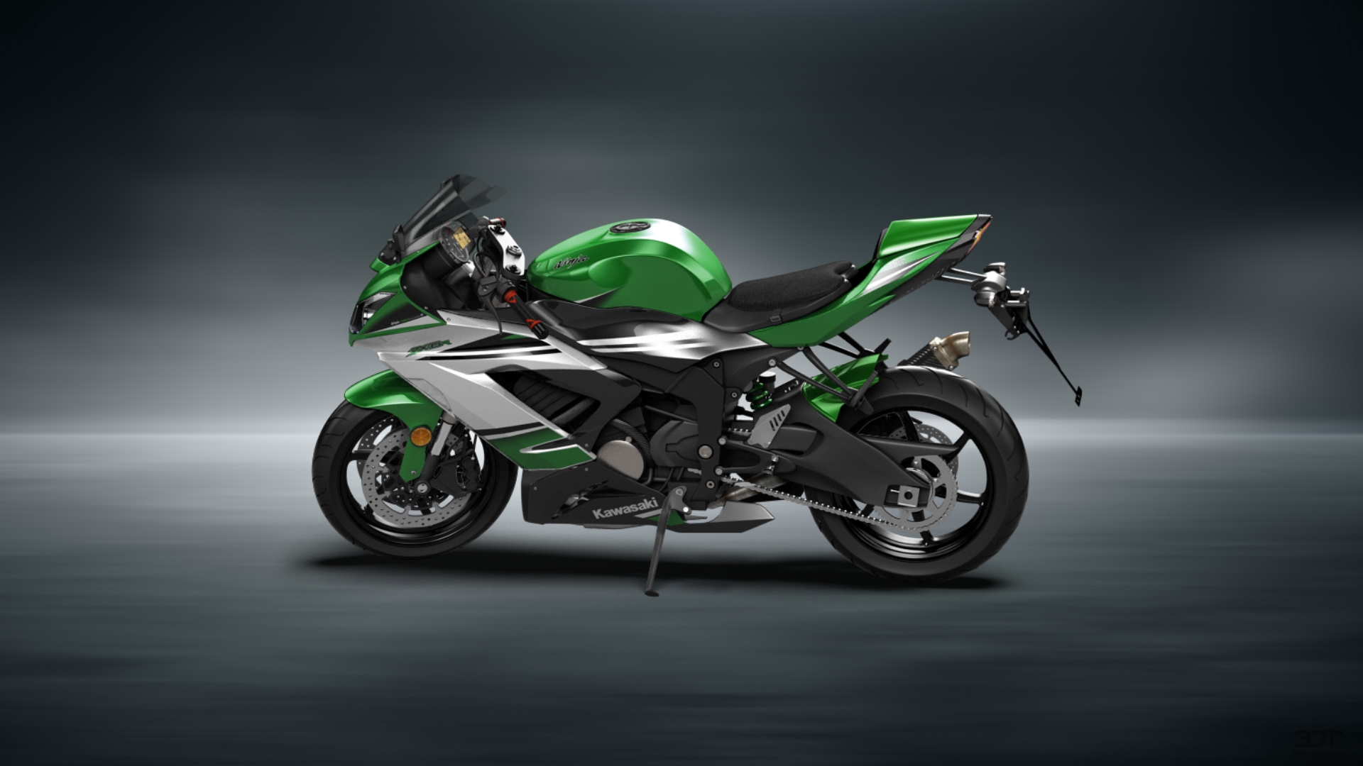 Kawasaki Ninja ZX 6R Sport Bike 2015