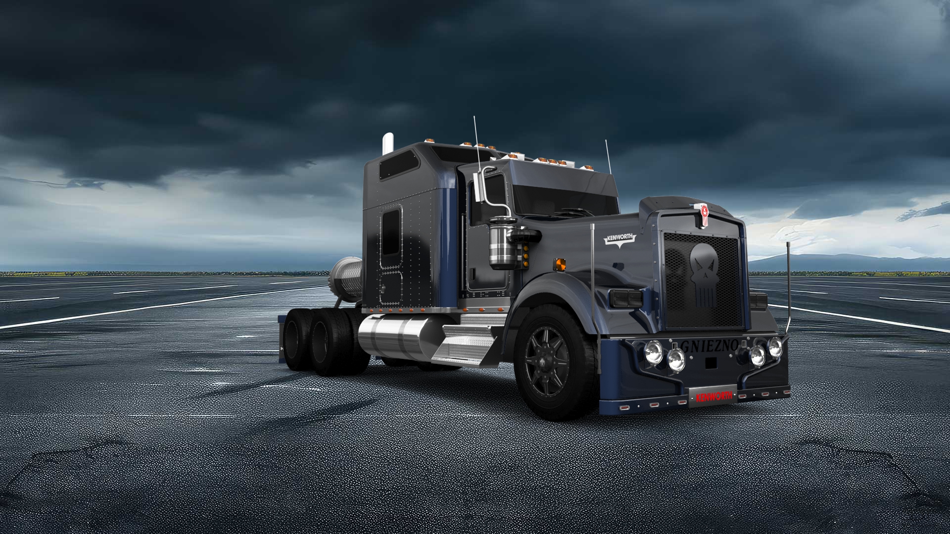 Kenworth W900 Sleeper Cab Truck 2015