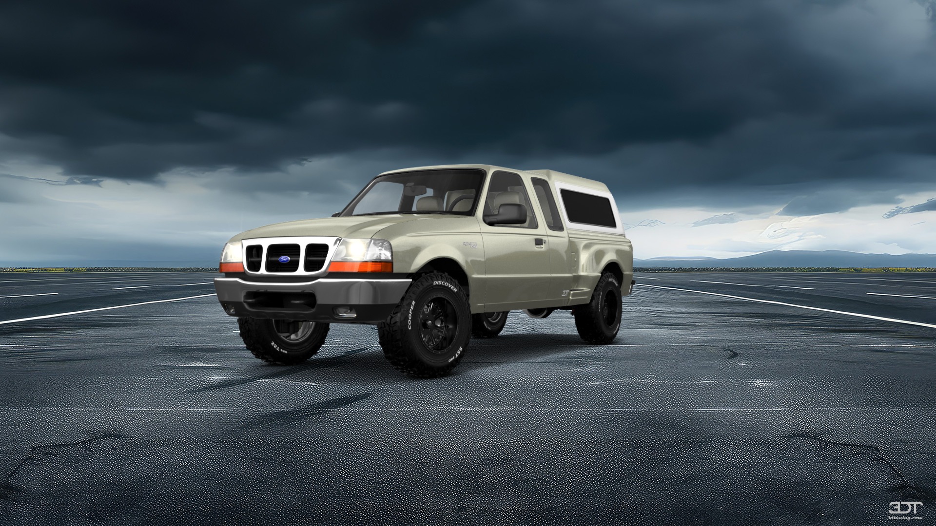 Tuning Ford Ranger Flareside 2 Door pickup truck 1998