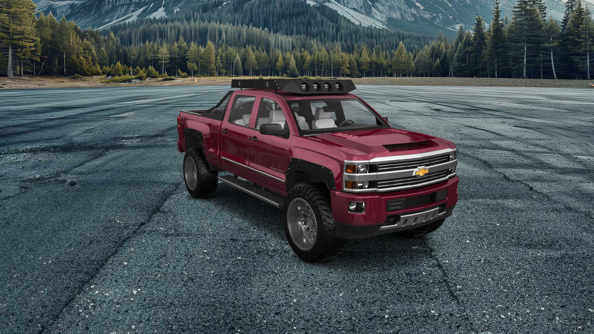 Chevrolet Silverado 2500 4 Door pickup truck 2015