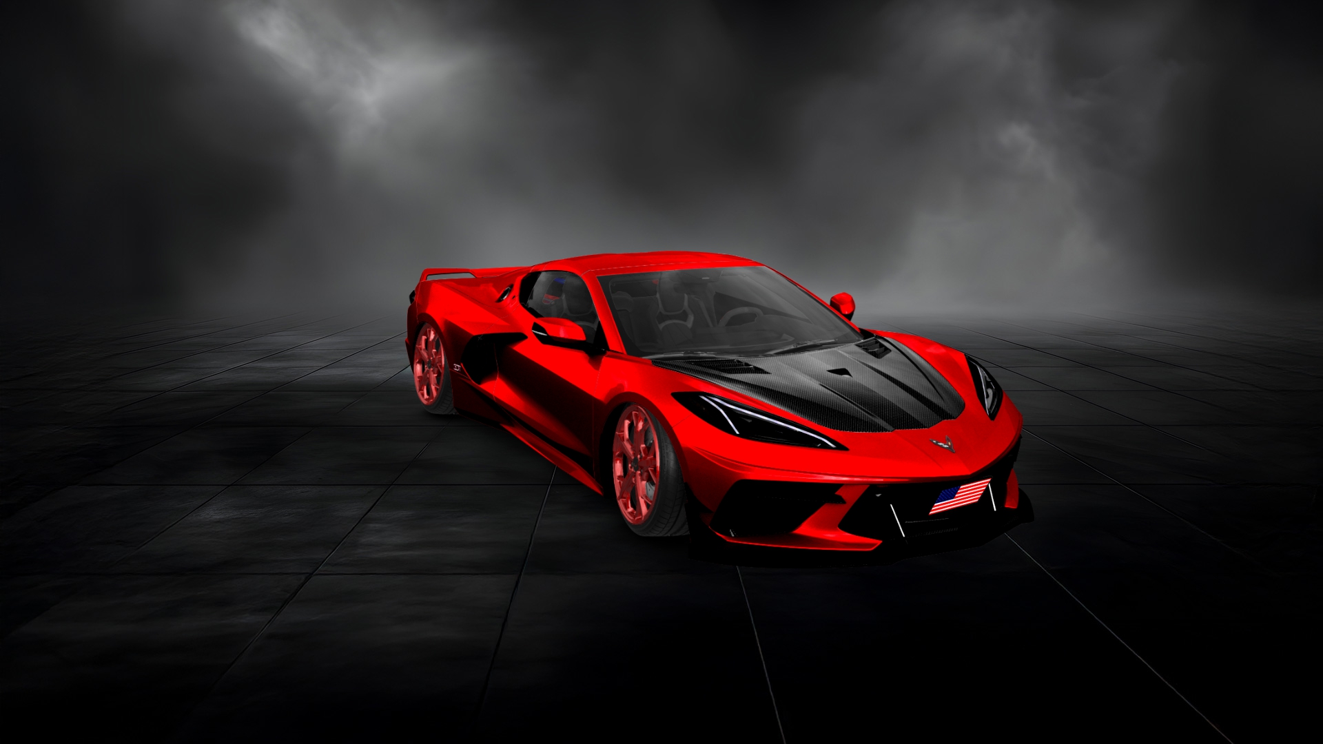 Chevrolet Corvette 2 door targa top 2020 tuning