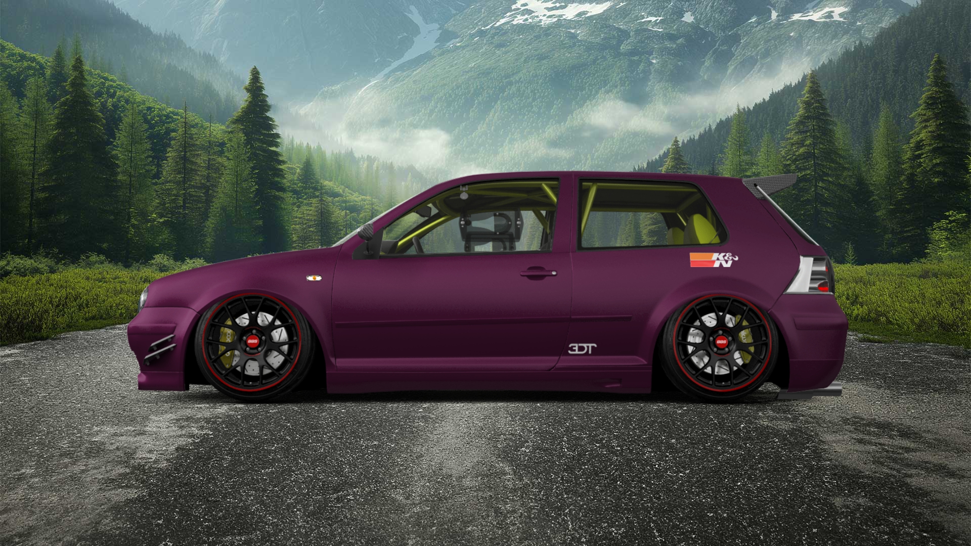 Volkswagen Golf 4 (mk4) 3 Door Hatchback 1997 tuning