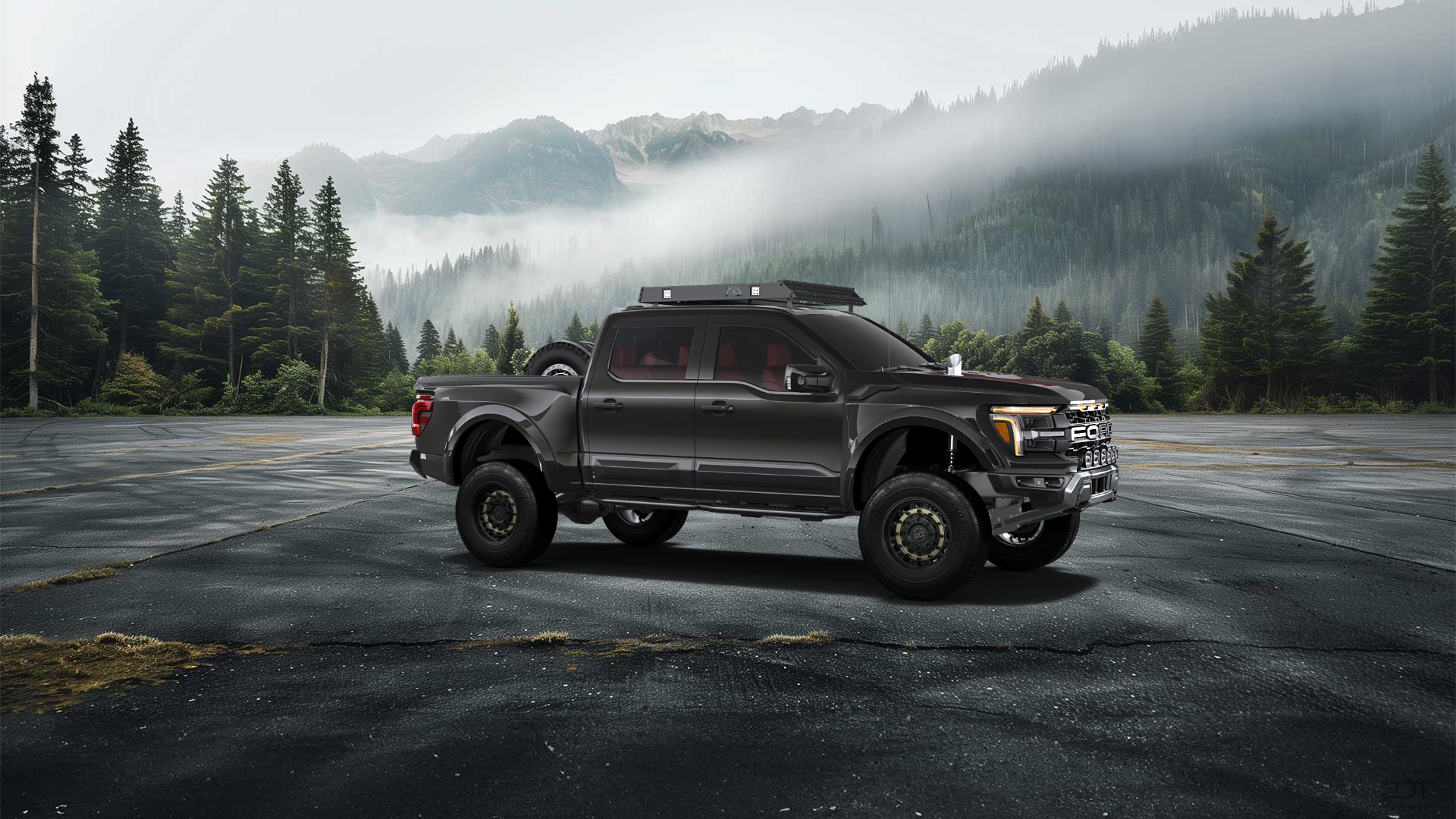 Ford F-150 Raptor 4 Door pickup truck 2024 tuning