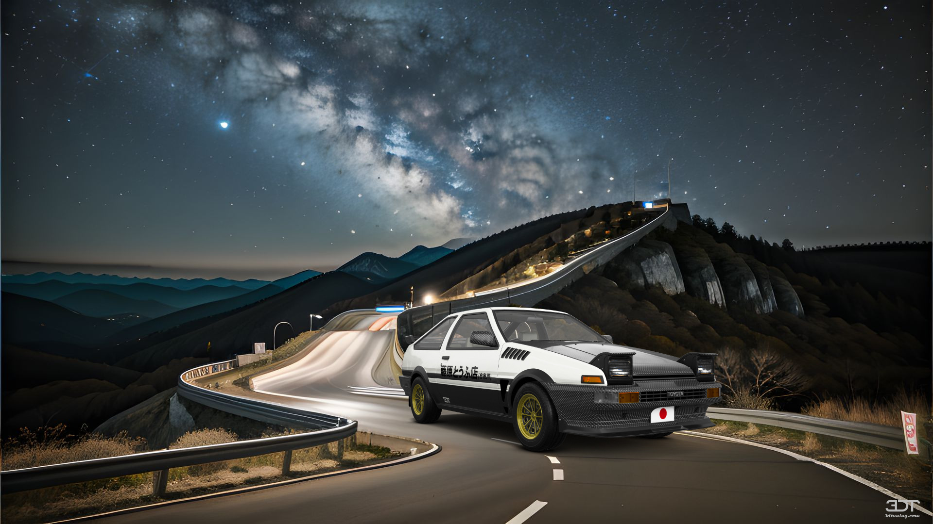 Toyota AE86 3 Door Hatchback 1985 Images