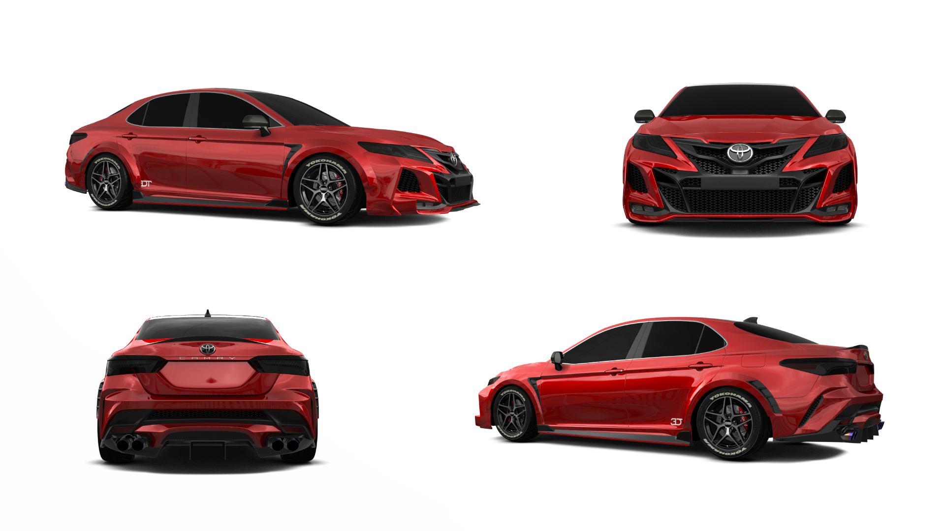 Toyota Camry Sedan 2018 Images