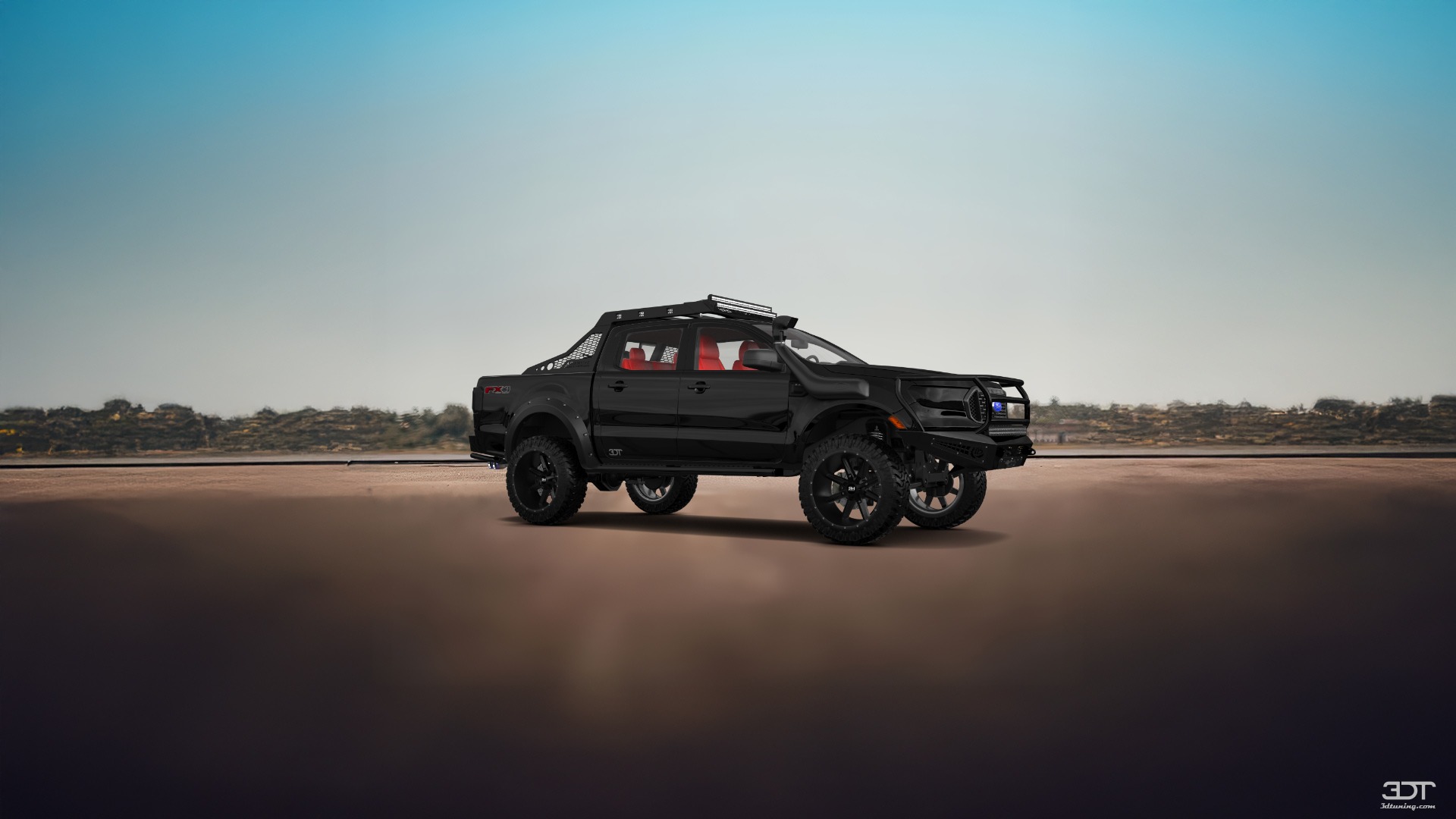 Ford Ranger 4 Door pickup truck 2019 tuning