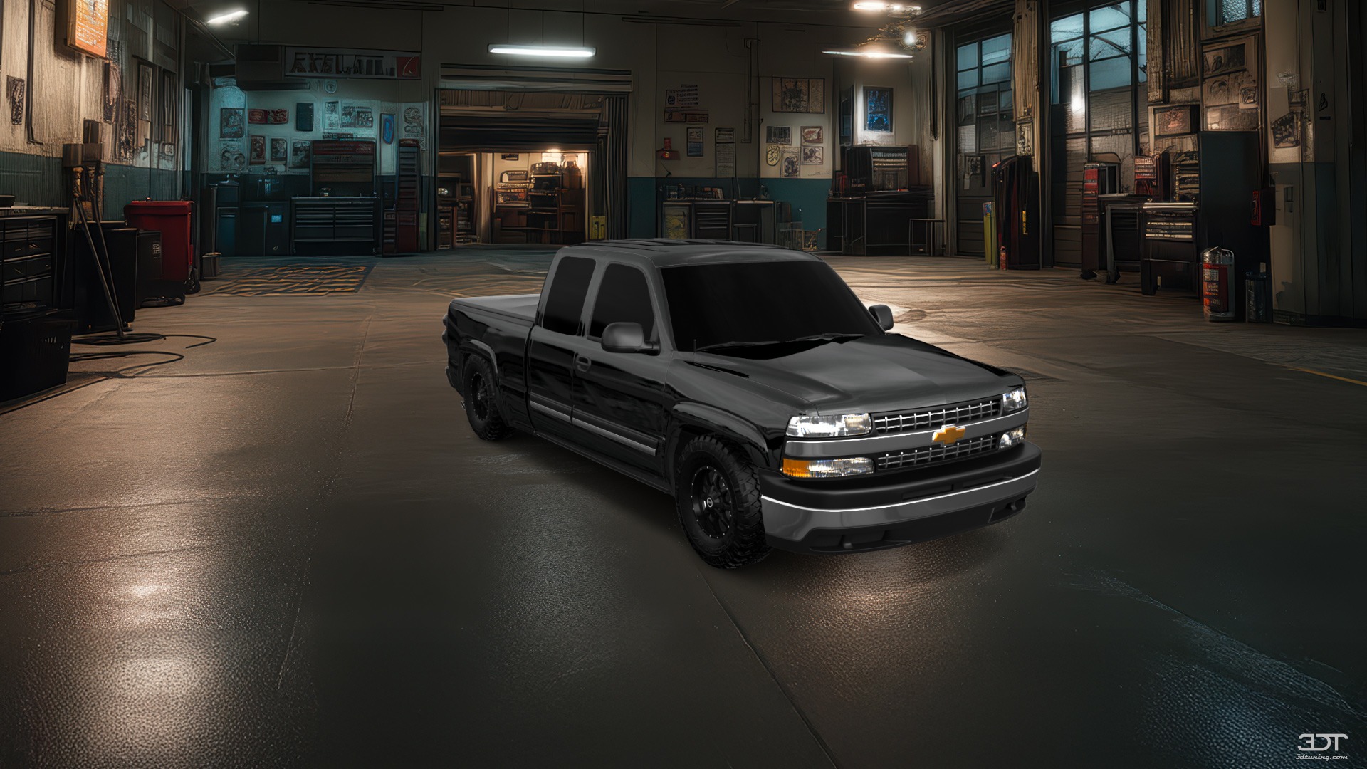 Chevrolet Silverado 1500 Extended Cab 6.5 ft box 4 Door Truck 1999 tuning