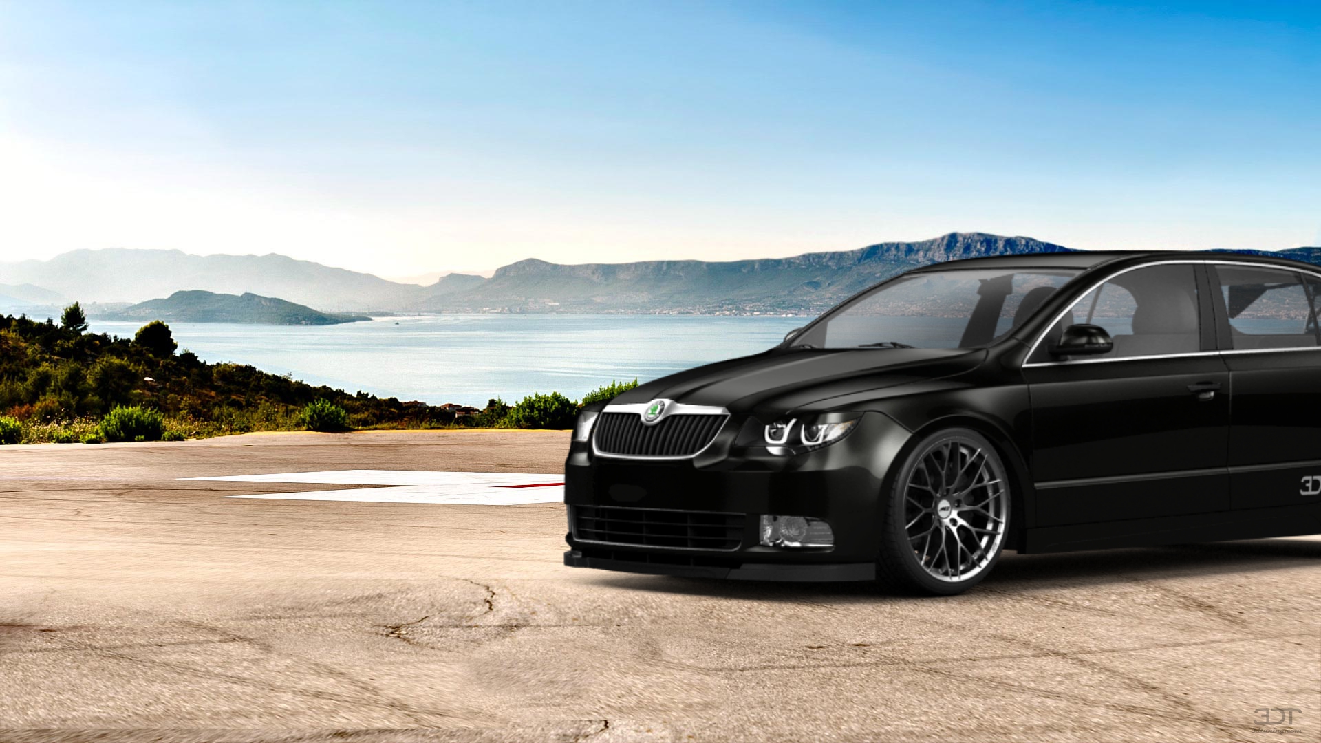 Skoda Superb Sedan 2009 tuning