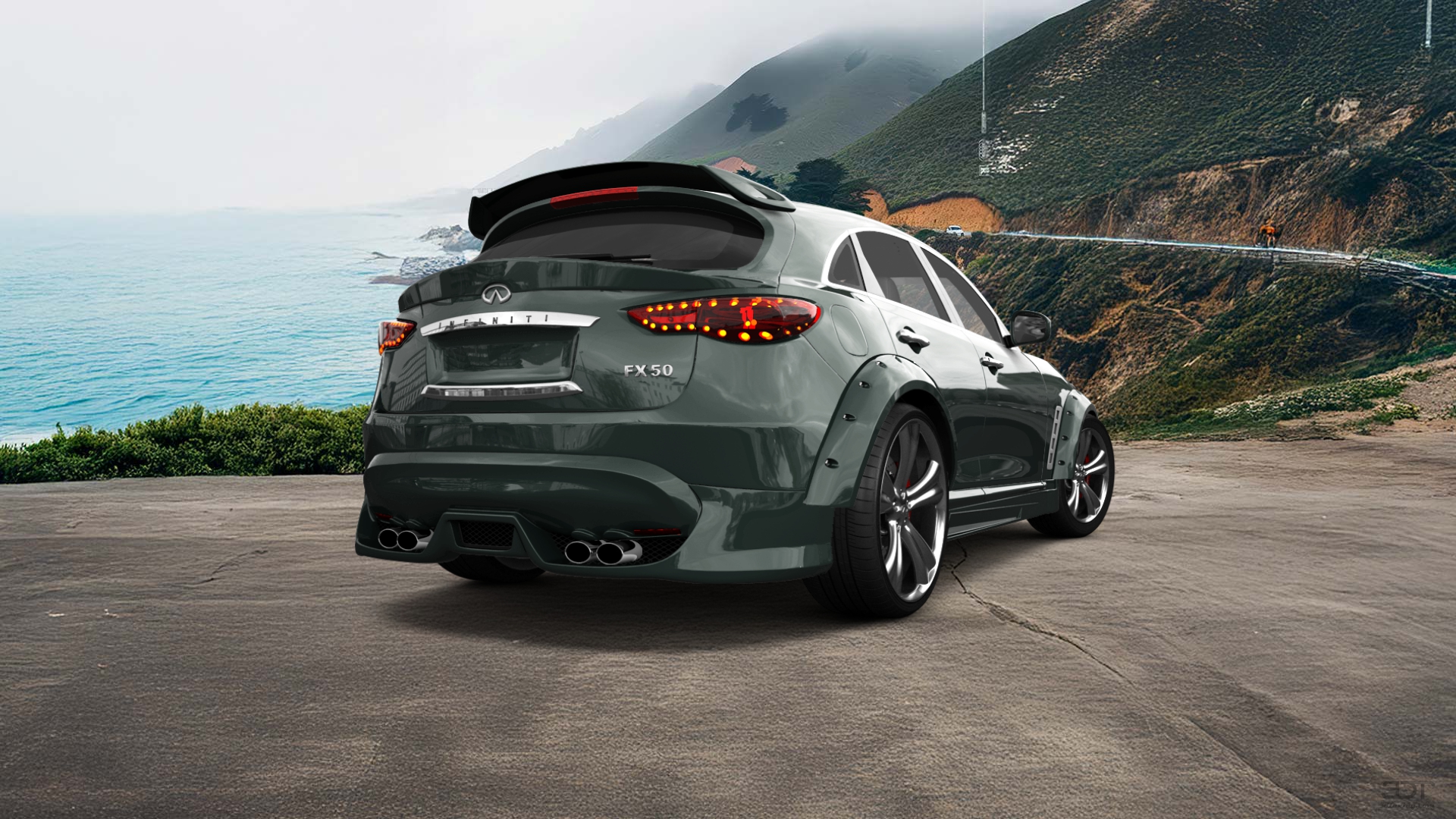 Infiniti FX50 SUV 2009 tuning