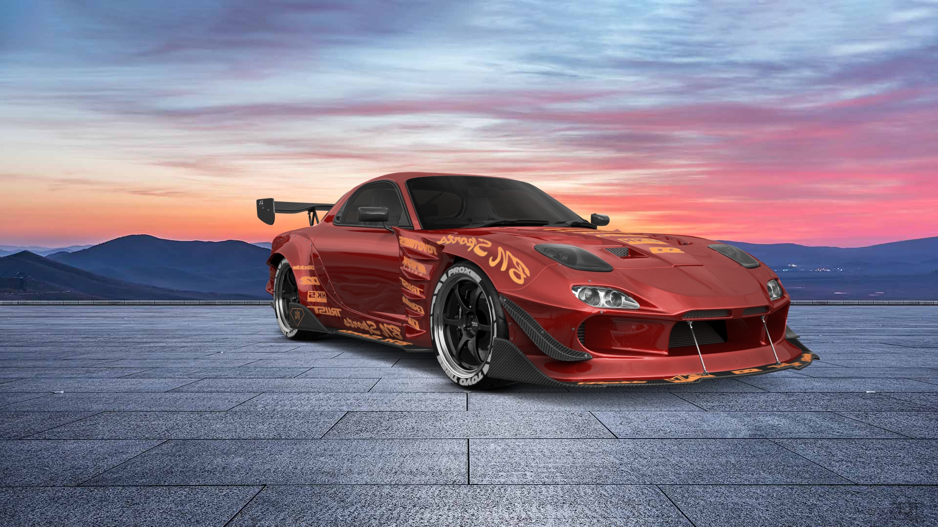 Mazda RX-7 2 Door Coupe 1997 tuning