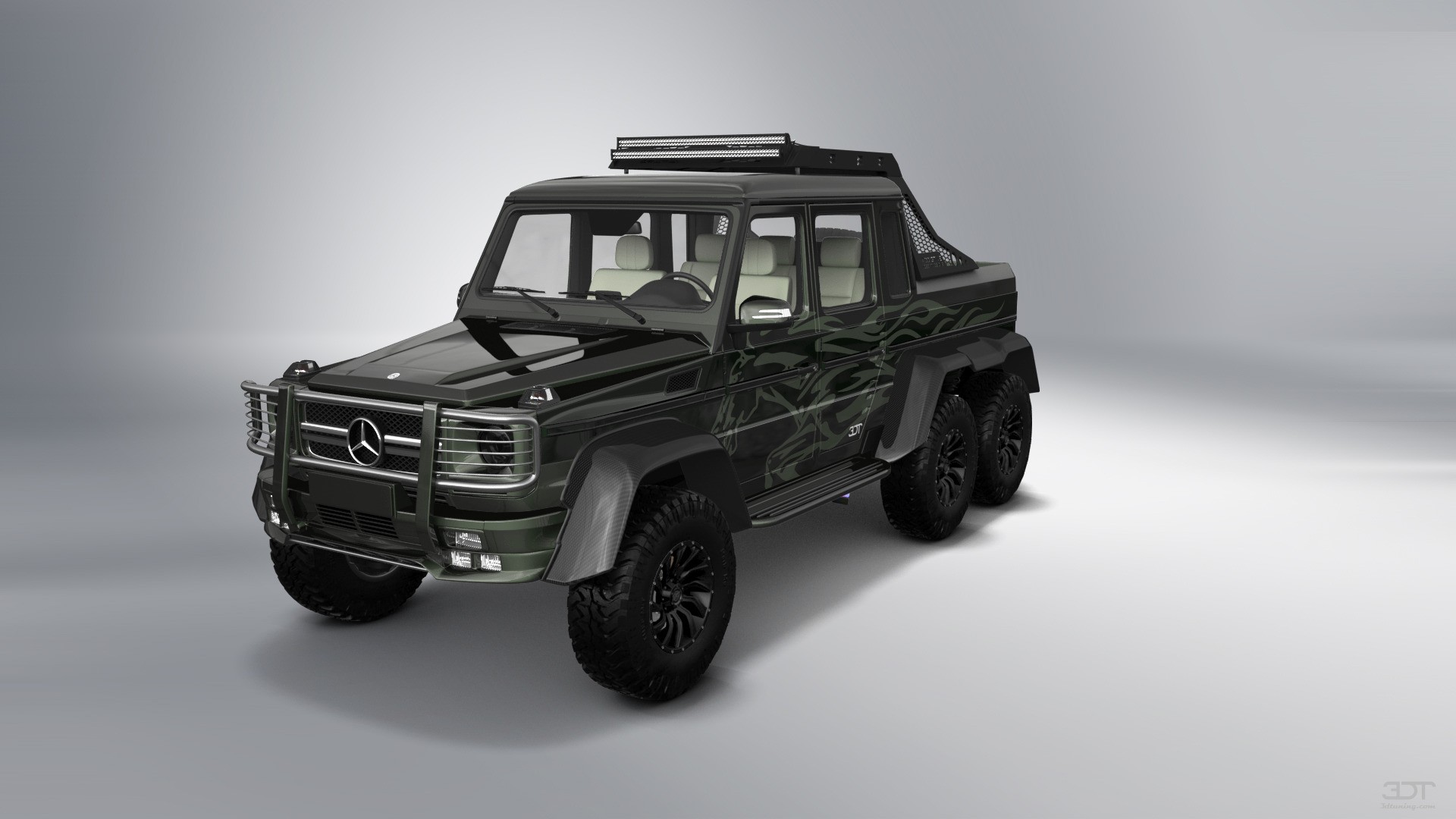 Mercedes G 63 AMG 6x6 4 Door pickup truck 2013