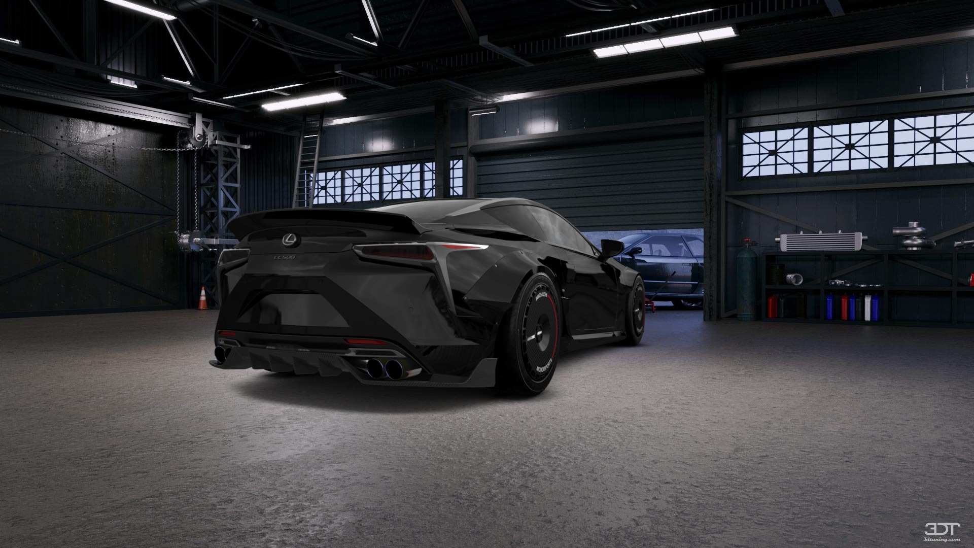 Lexus LC500 2 door fastback coupe 2017 tuning