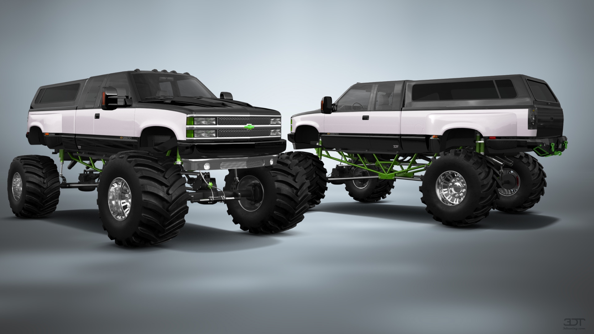 Chevrolet K3500 Extended Cab Pickup Truck 1988 tuning