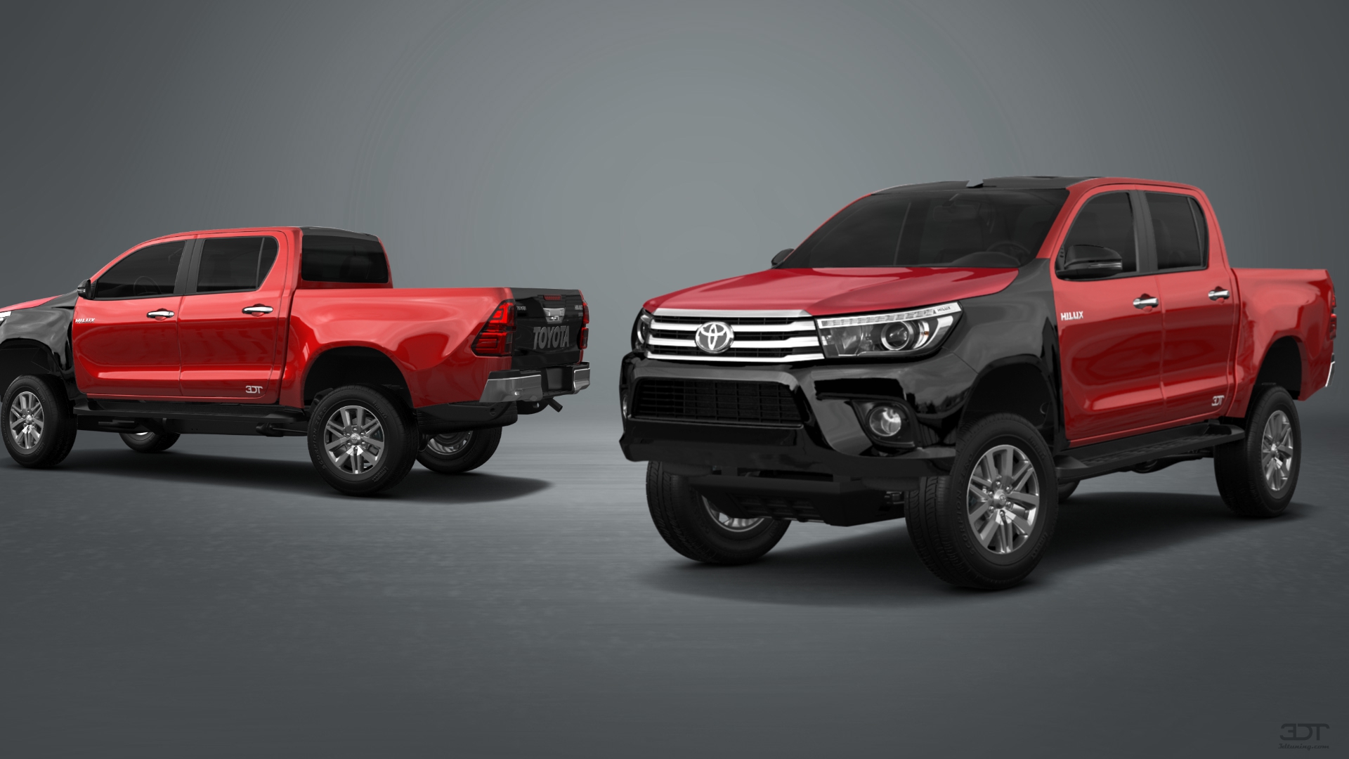 Toyota Hilux Double Cab 4 Door pickup truck 2015 tuning