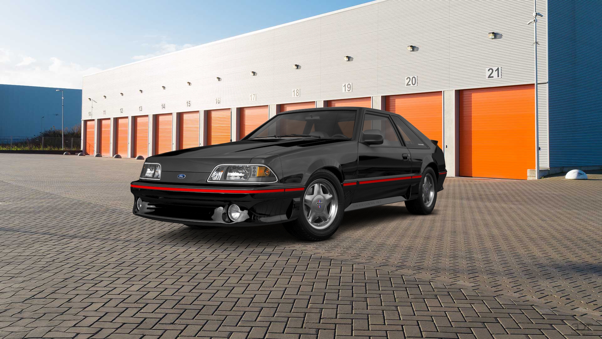 Ford Mustang 3 Door Hatchback 1988