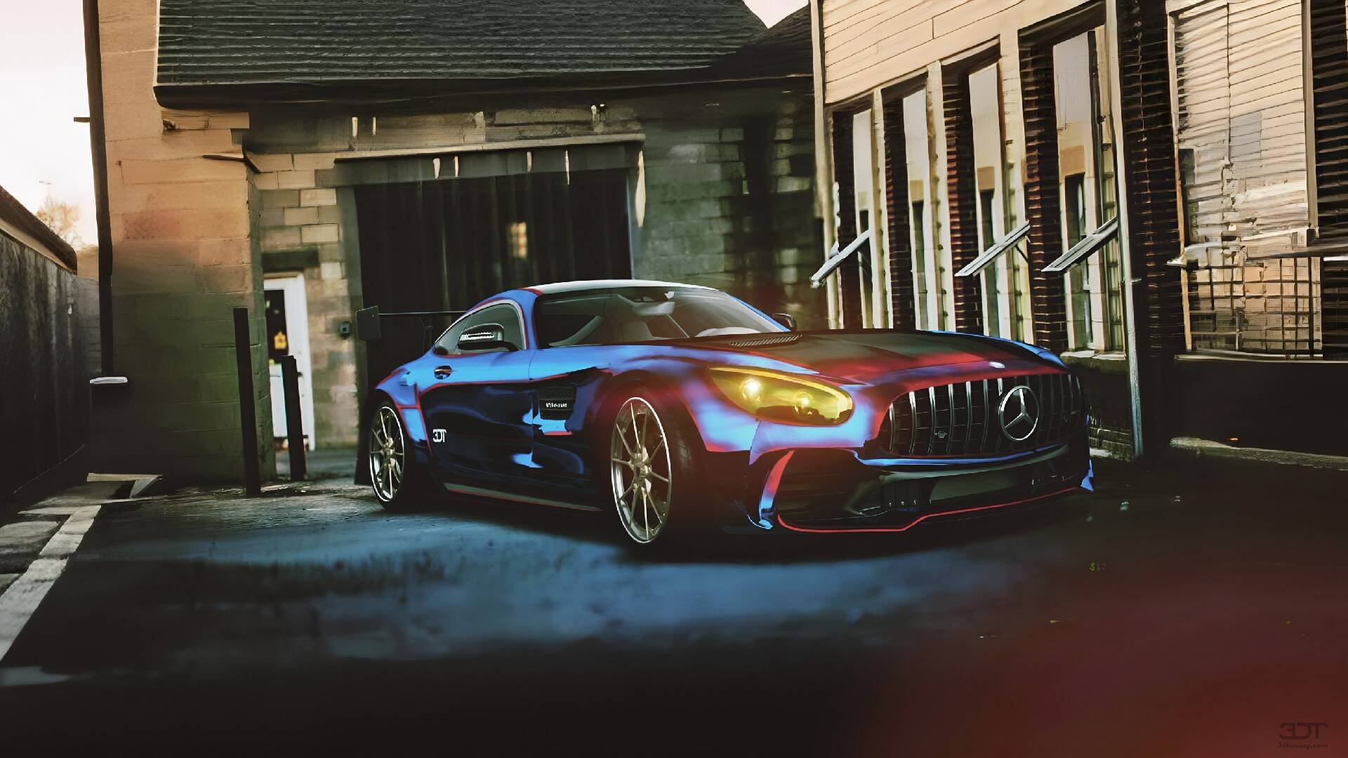 Mercedes AMG GT 2 door fastback coupe 2015