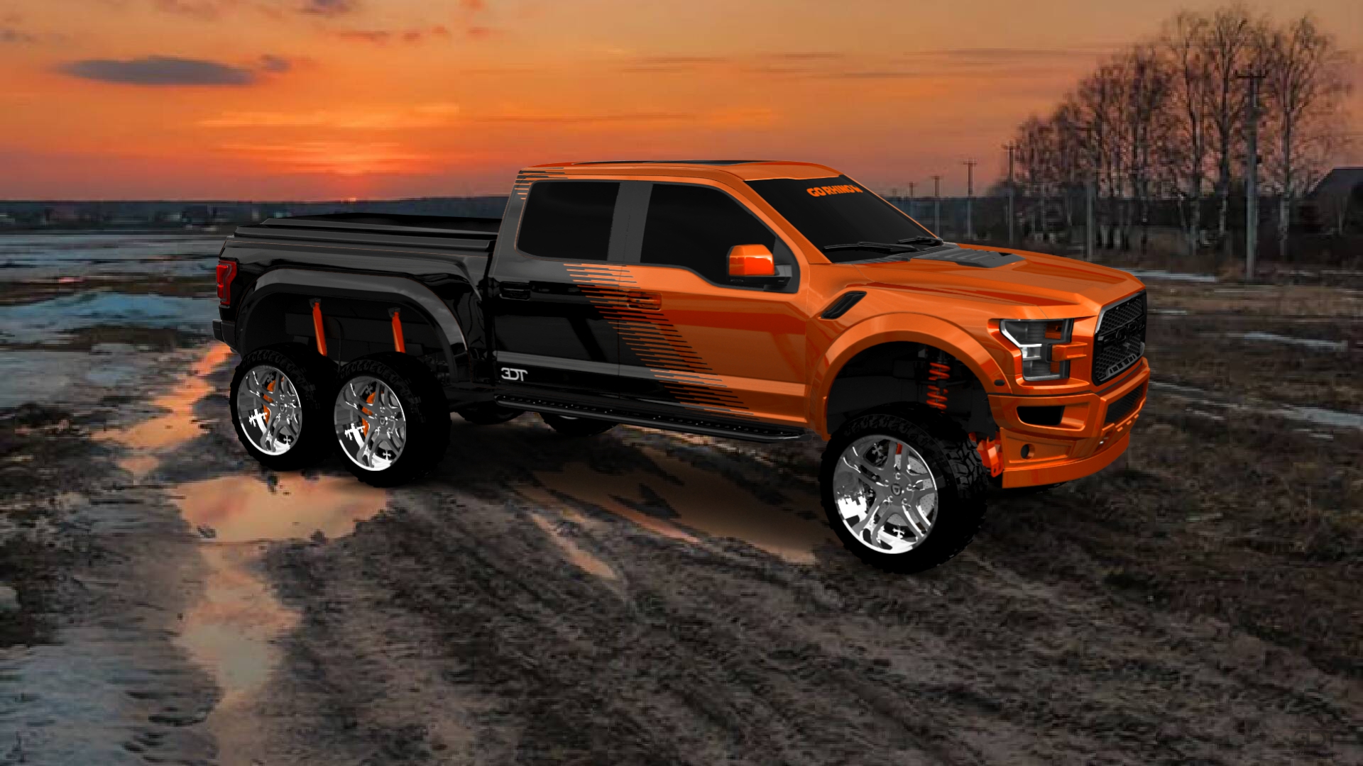 Ford Hennessey VelociRaptor 6x6 2017