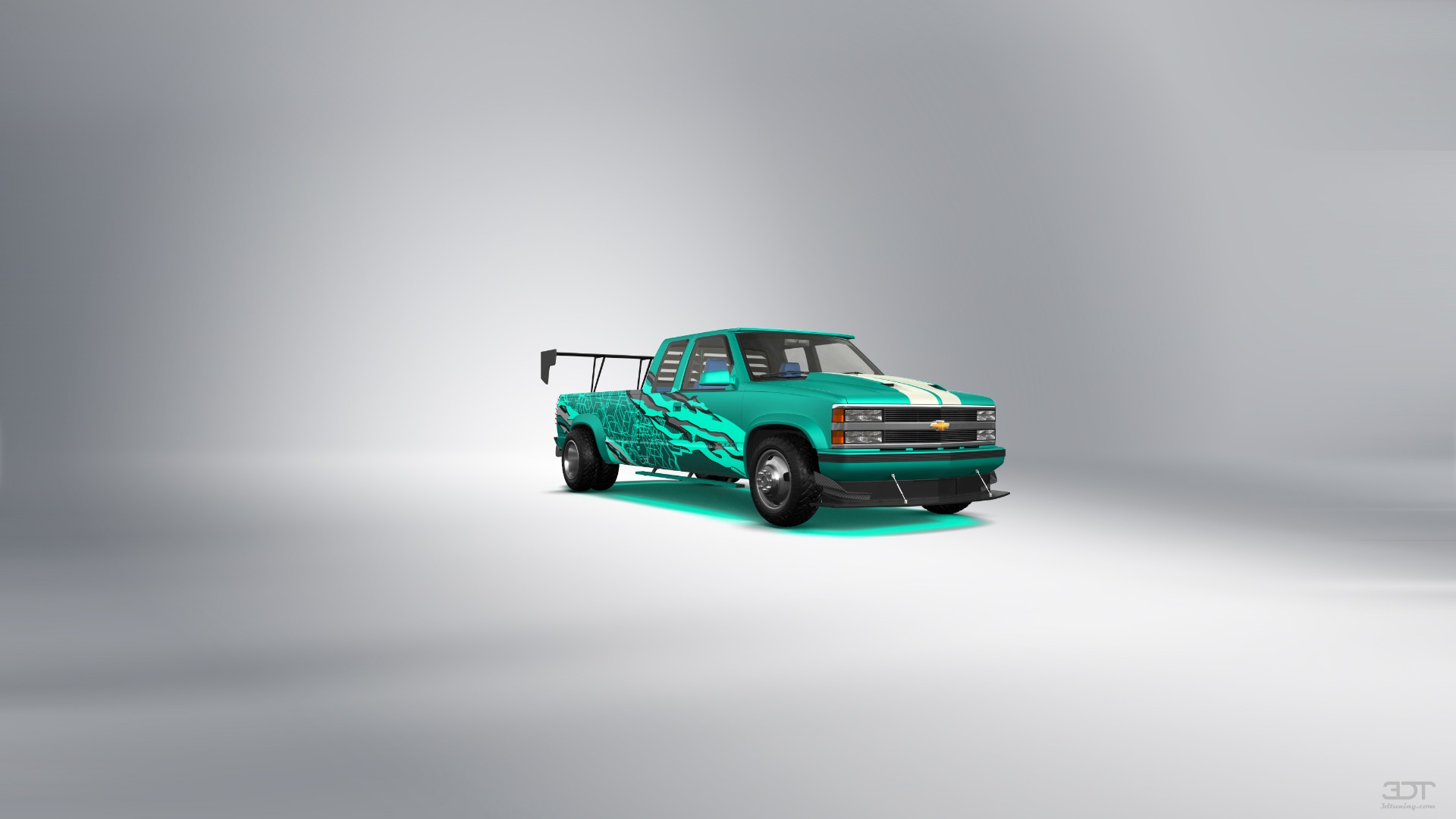 Chevrolet K3500 Extended Cab Pickup Truck 1988