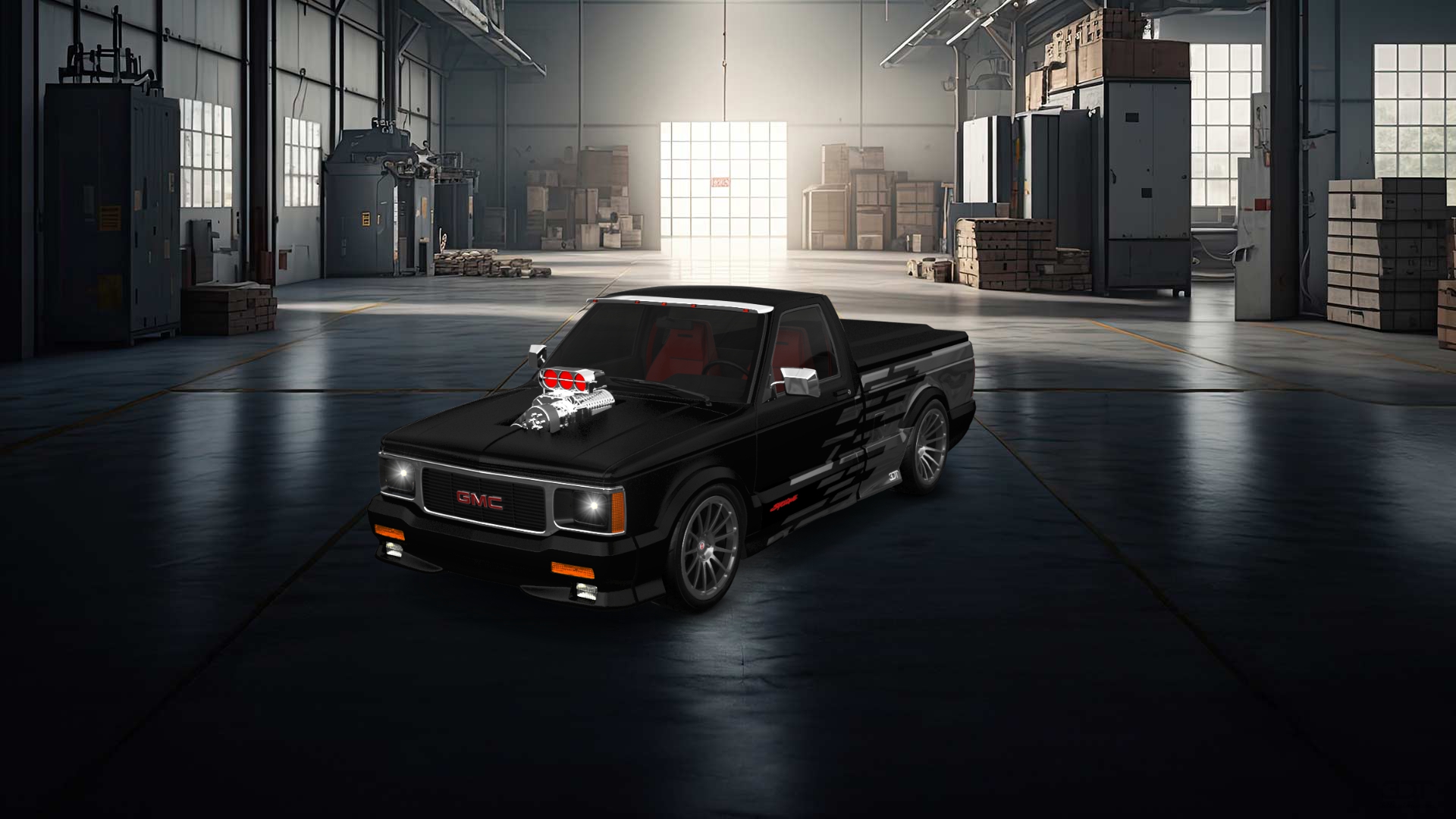 GMC Syclone 2 Door pickup truck 1991