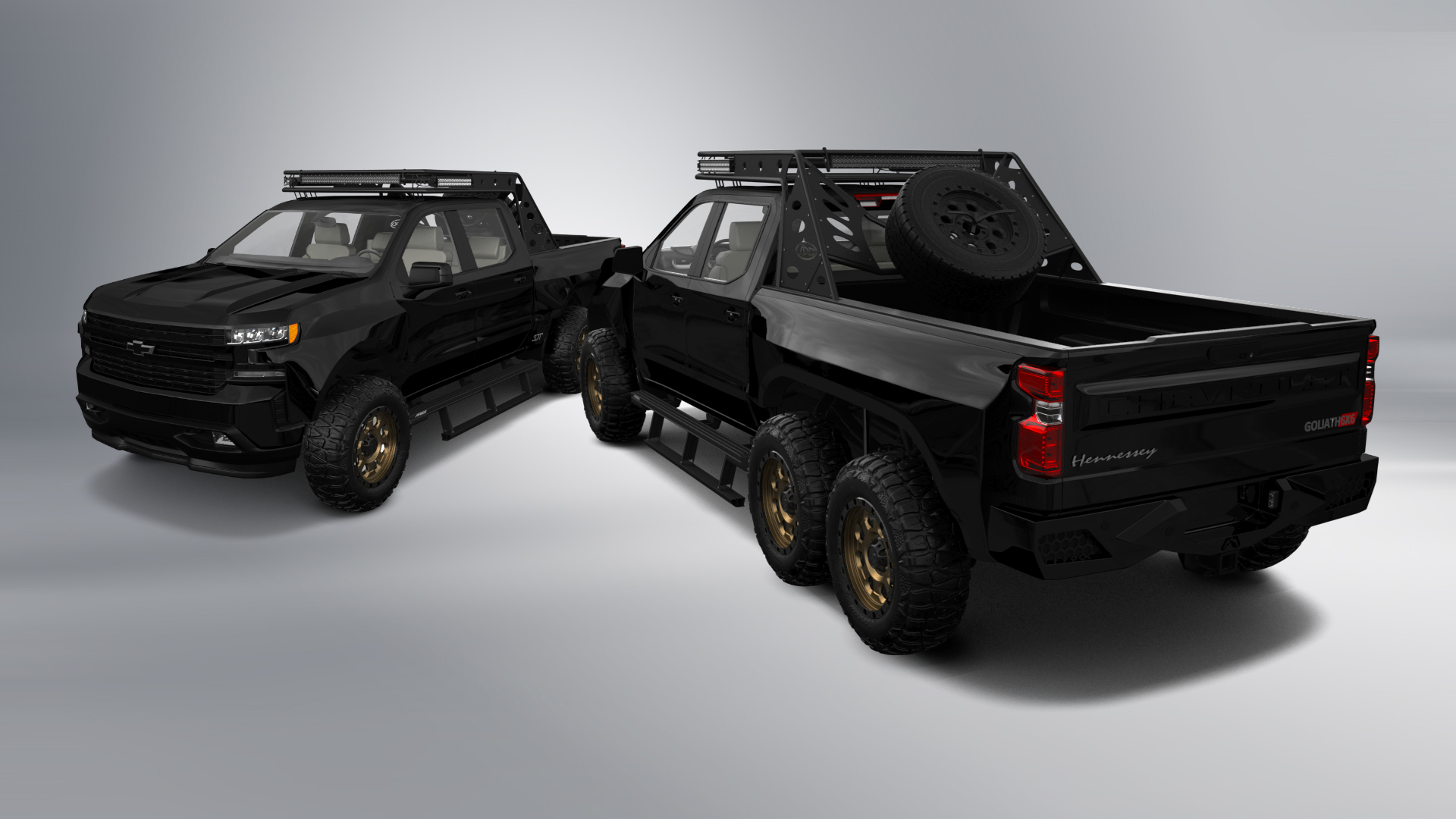 Chevrolet Silverado Hennessey Goliath 6X6 Truck 2020 tuning