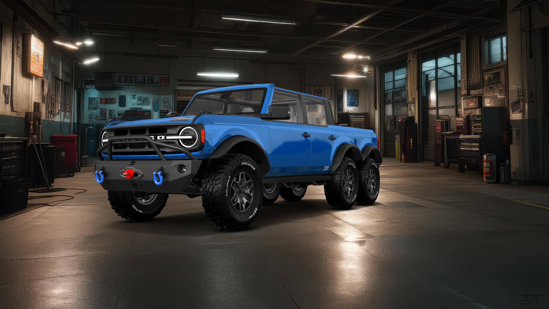 Ford Bronco 6X6 4 Door pickup truck 2021 tuning