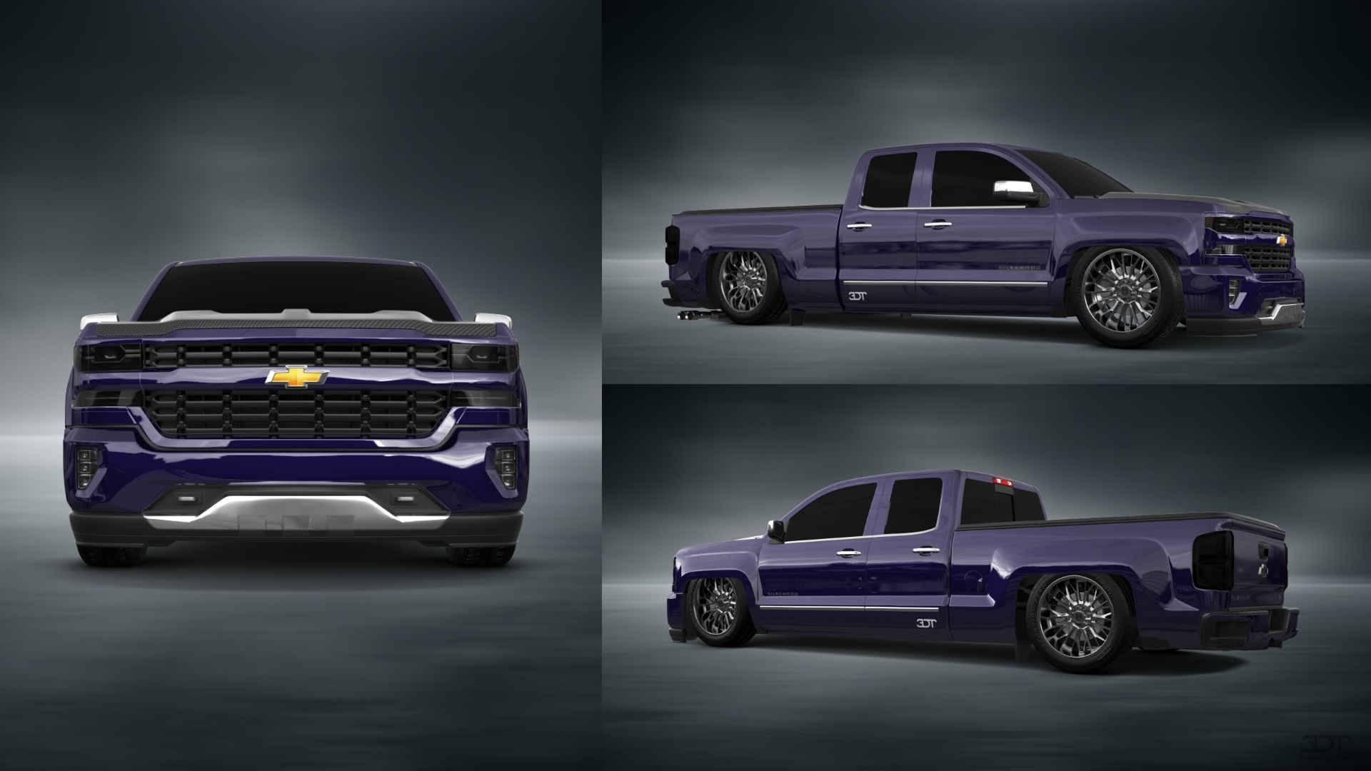 Chevrolet Silverado 1500 6.5 ft box 4 Door pickup truck 2016 tuning