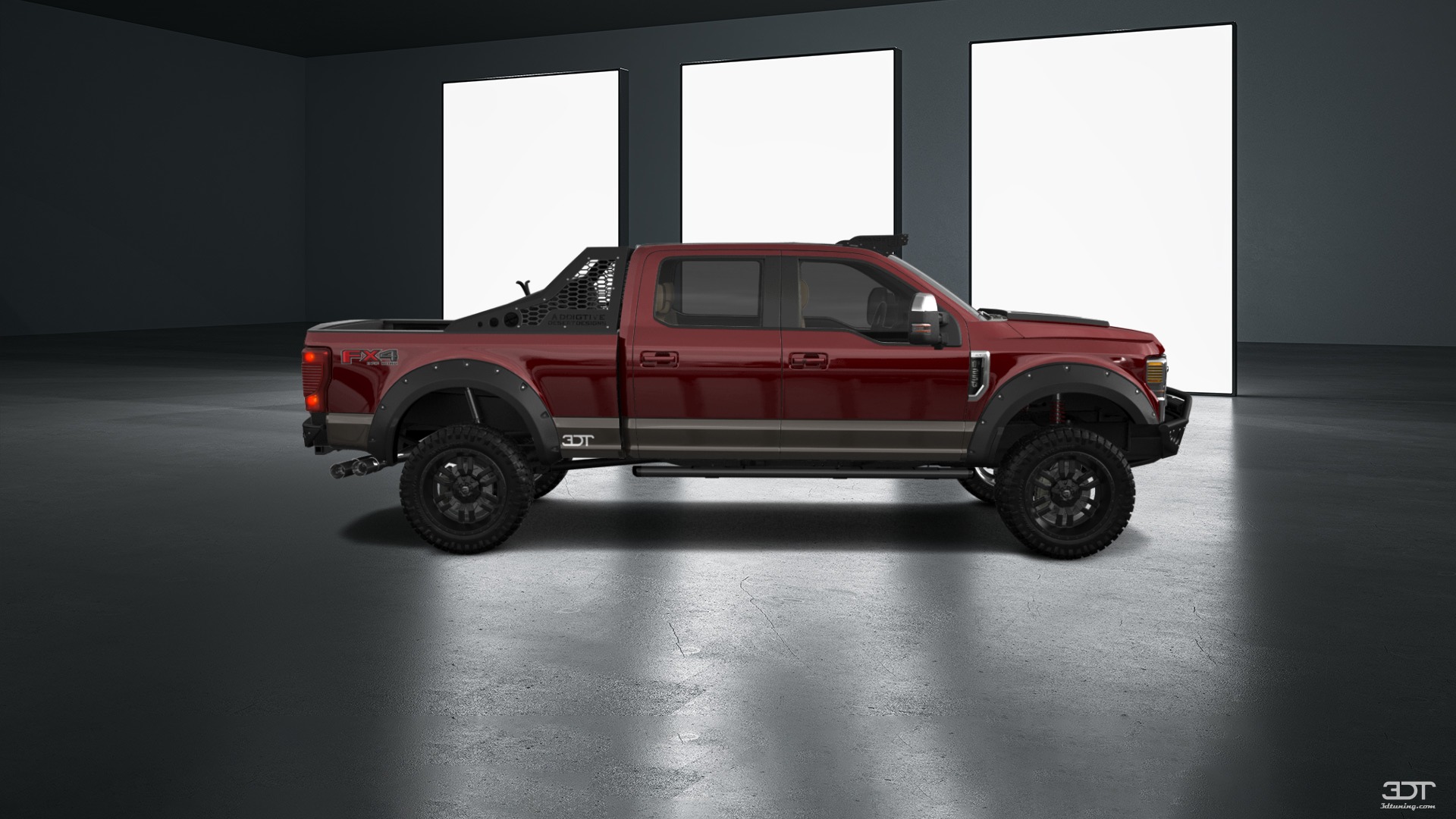 Ford F-250 4 Door pickup truck 2021 tuning