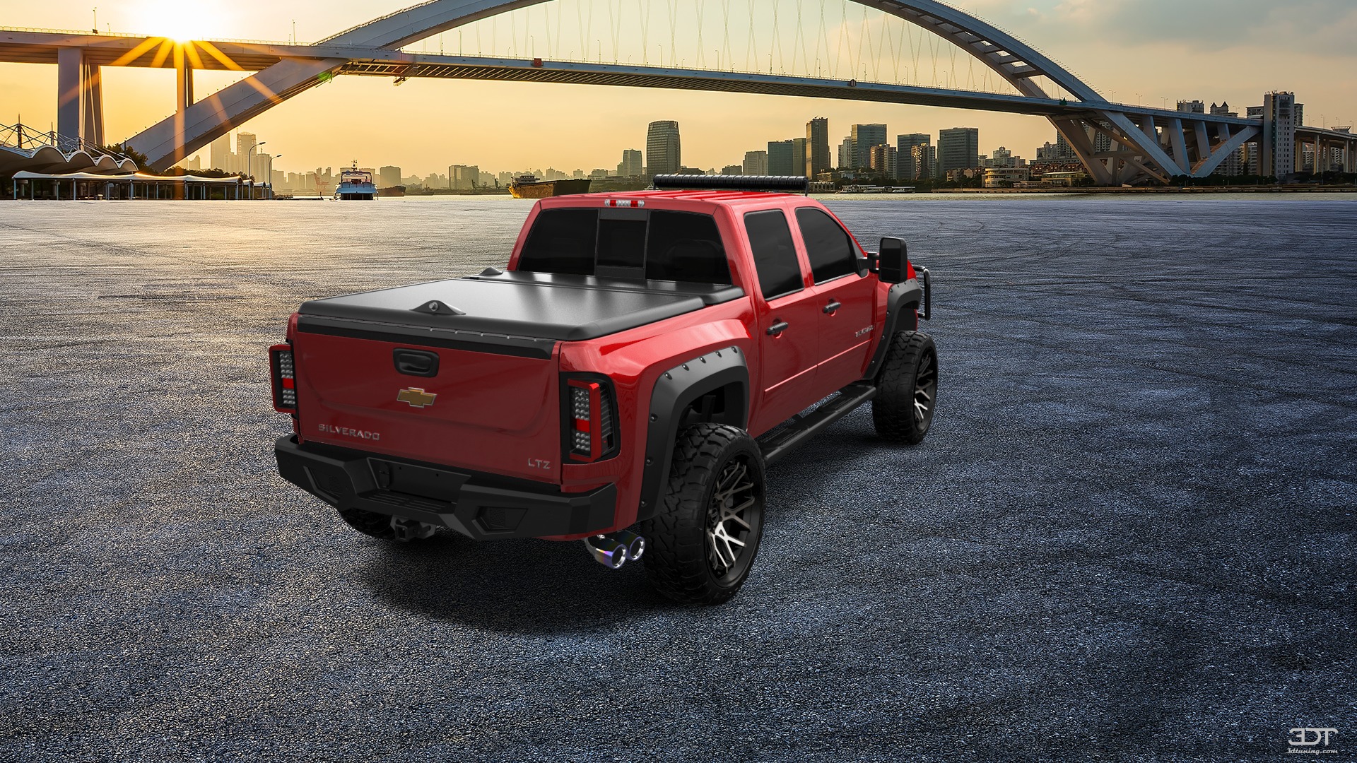Chevrolet Silverado 1500 Crew Cab 4 Door pickup truck 2007 tuning
