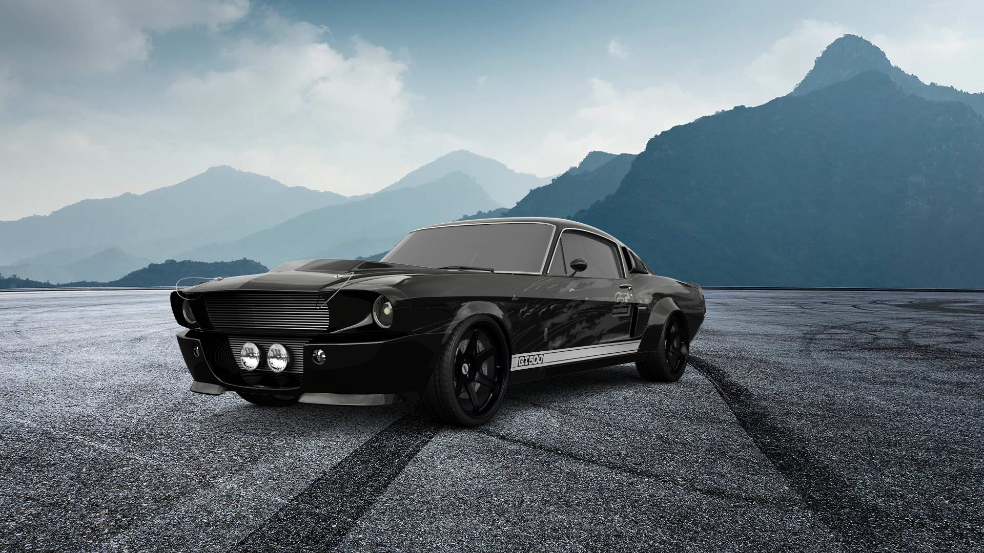 Mustang GT500 2 Door Coupe 1968 tuning