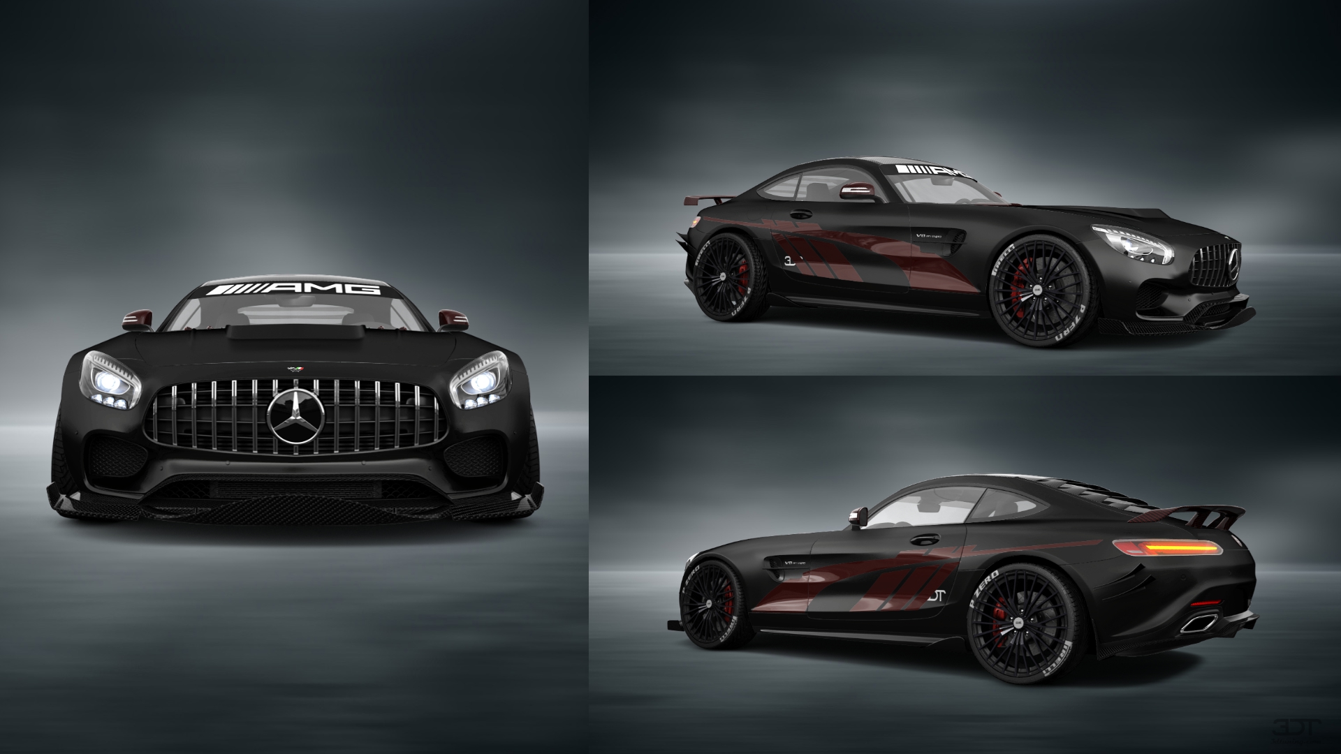 Mercedes AMG GT 2 door fastback coupe 2016