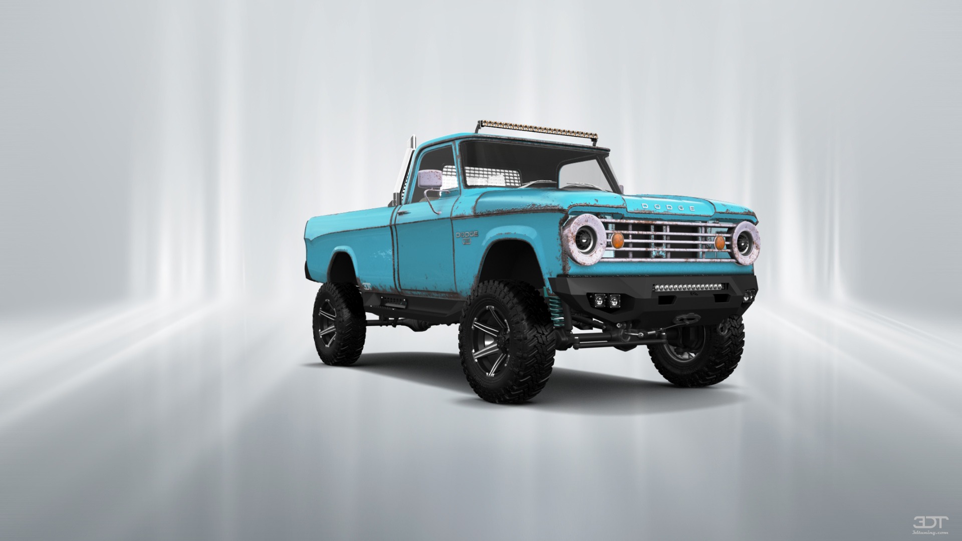 Dodge Power Wagon W200 2 Door pickup truck 1966