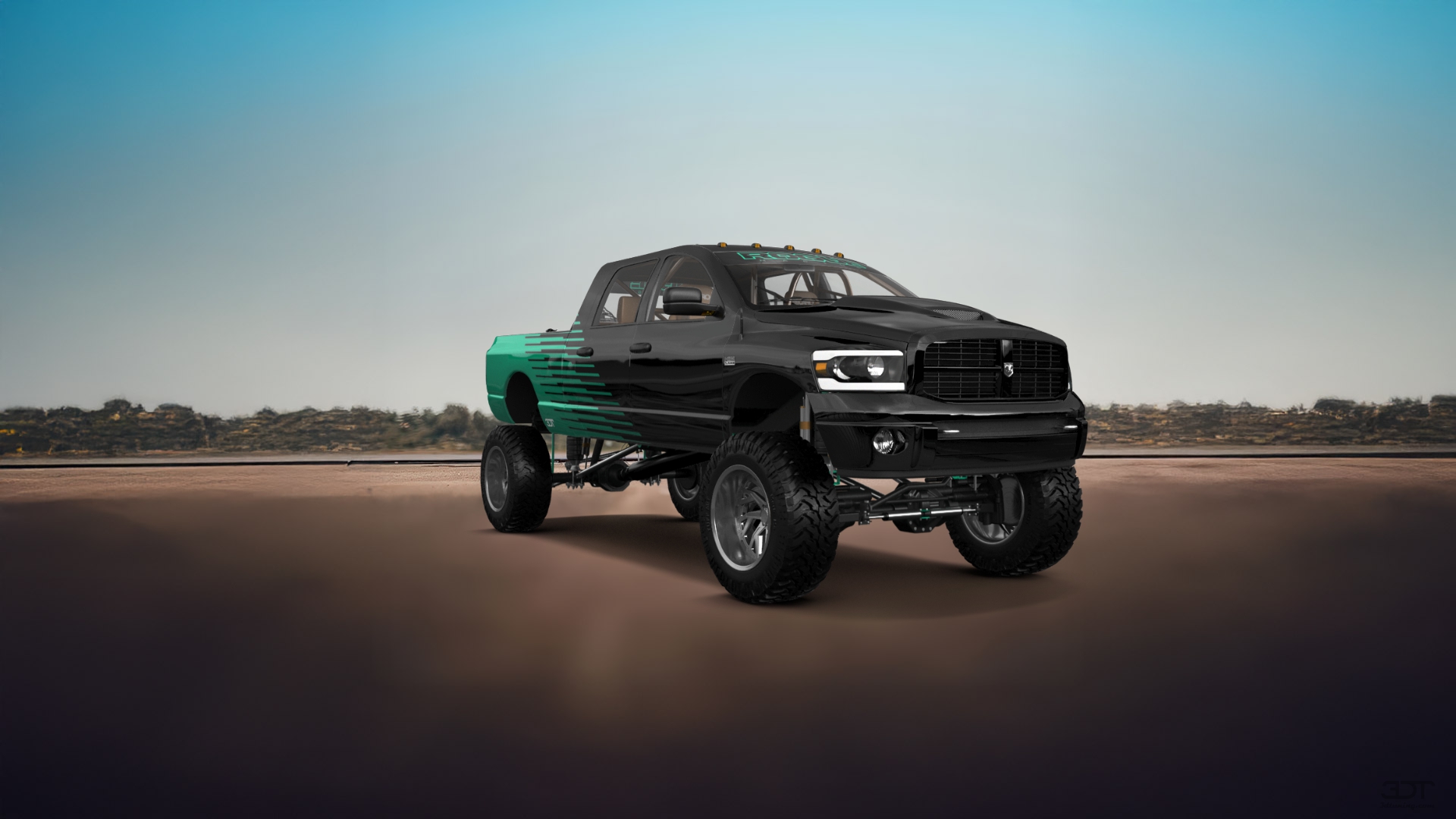 Dodge Ram 2500 4 Door pickup truck 2007 tuning