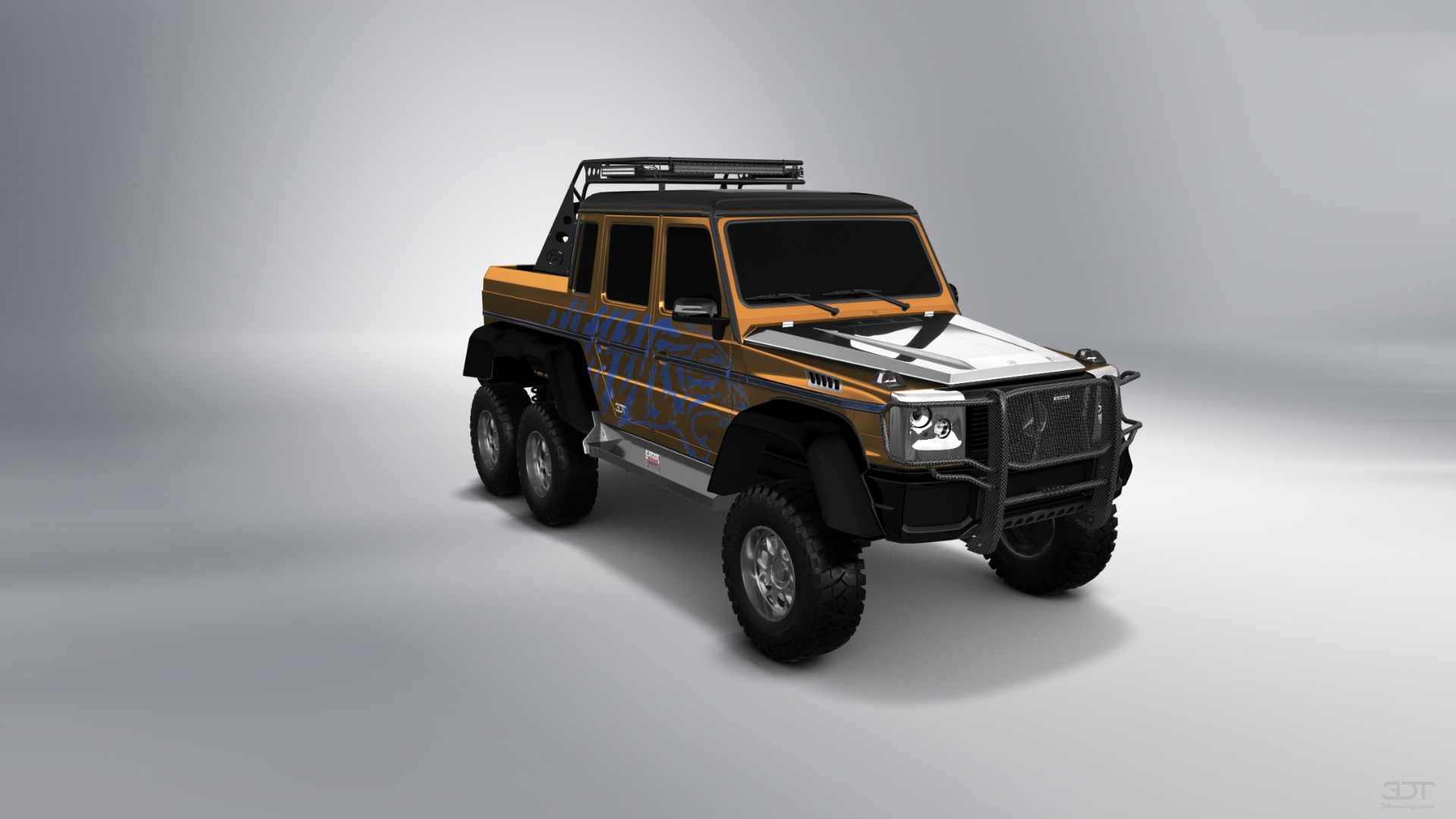 Mercedes G 63 AMG 6x6 4 Door pickup truck 2013