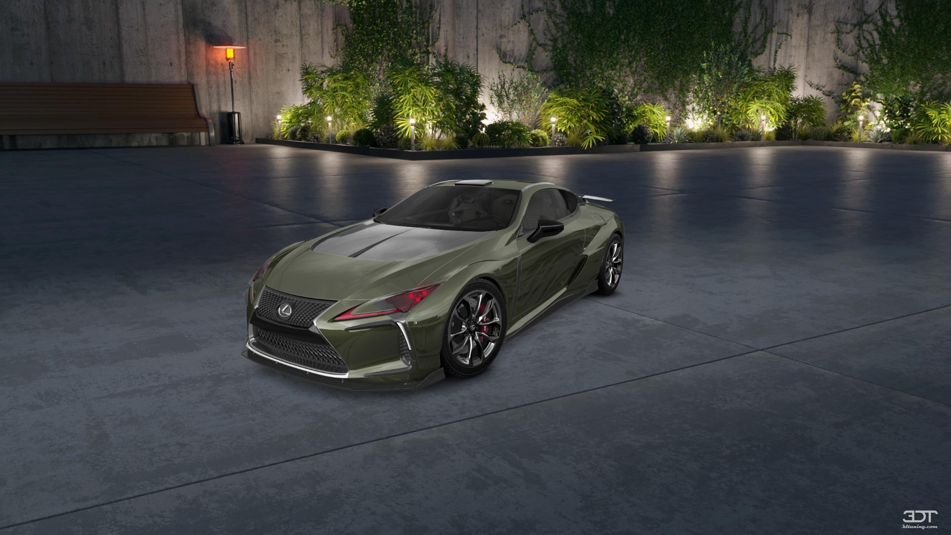 Lexus LC500 2 door fastback coupe 2017 tuning