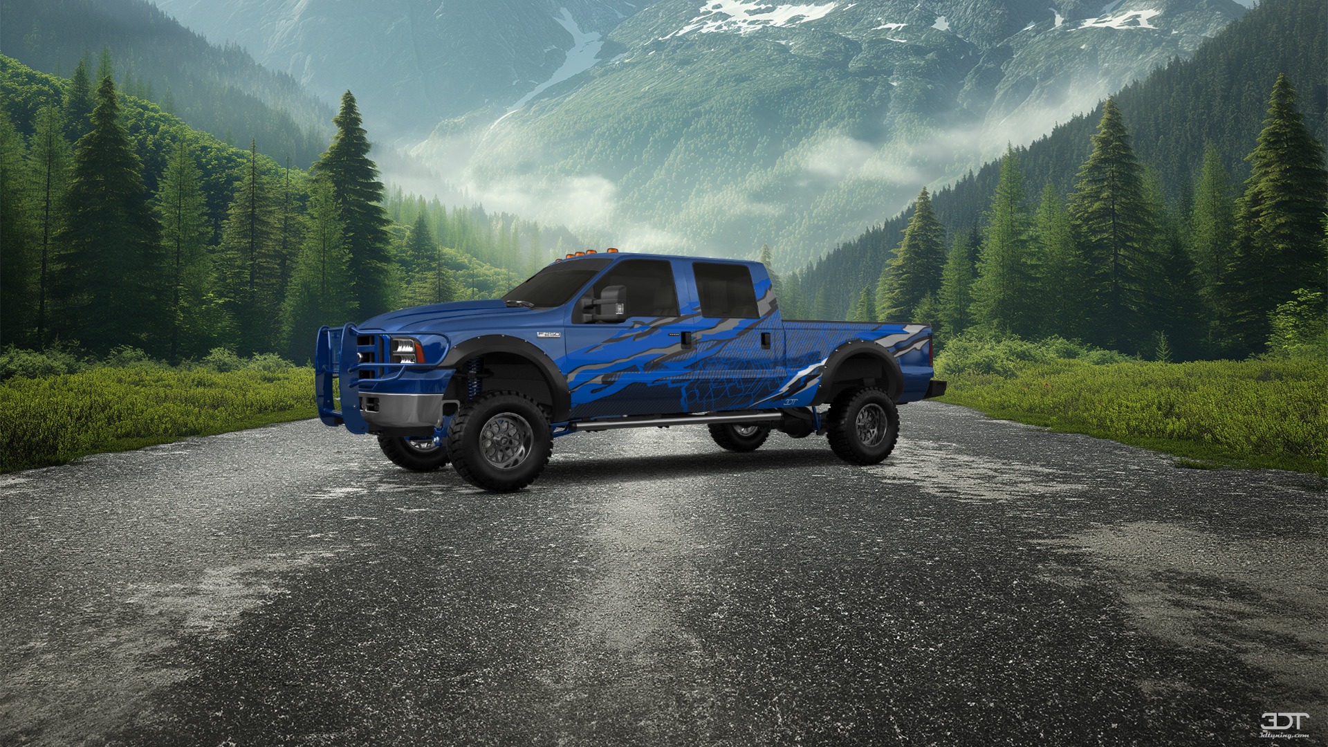 Ford F-250 Crew Cab 4 Door pickup truck 1999