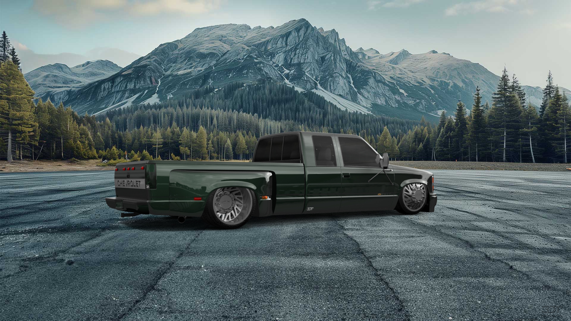 Chevrolet K3500 Extended Cab Pickup Truck 1988 tuning