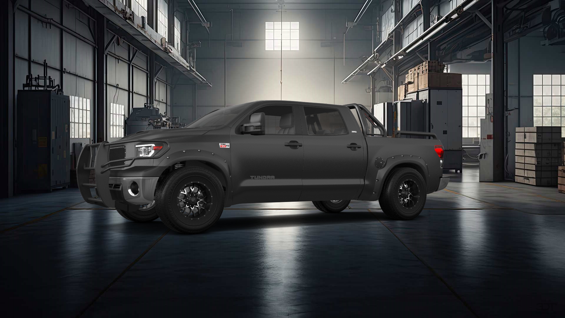 Toyota Tundra 5.5 ft box 4 Door pickup truck 2007 tuning