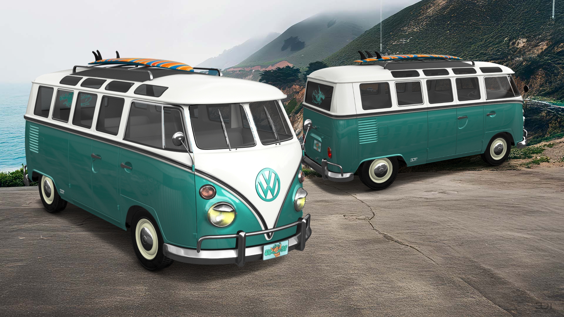 Volkswagen T1 Van 1950 tuning