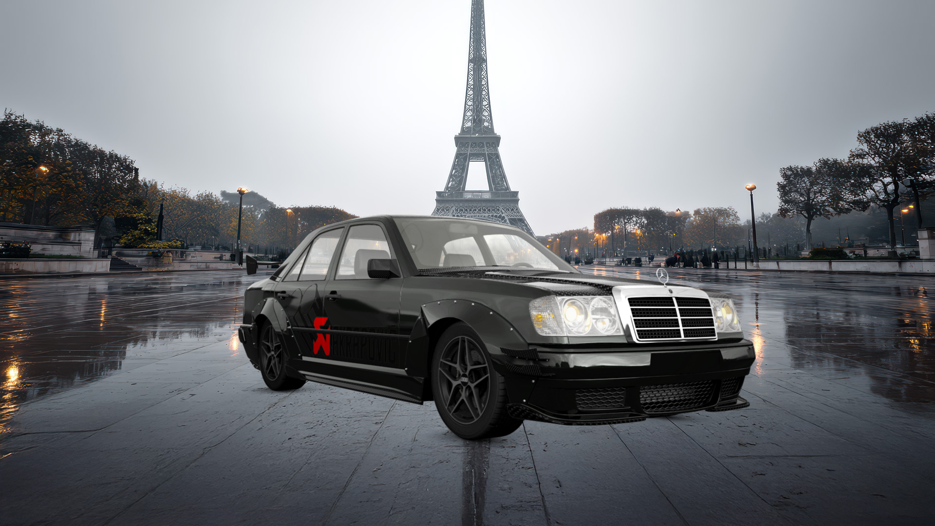 Mercedes E-Class Sedan 1984 tuning