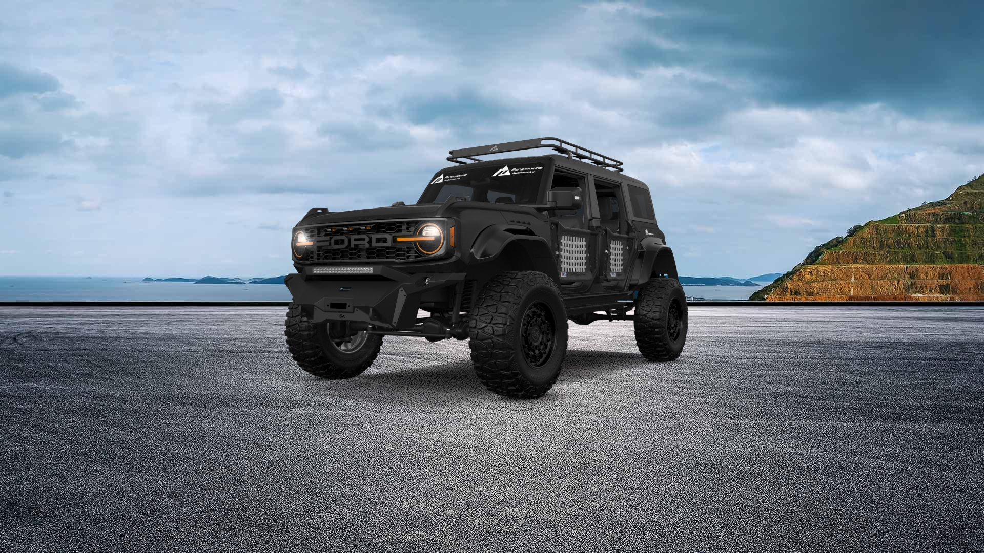 Ford Bronco Raptor 4 Door pickup truck 2022