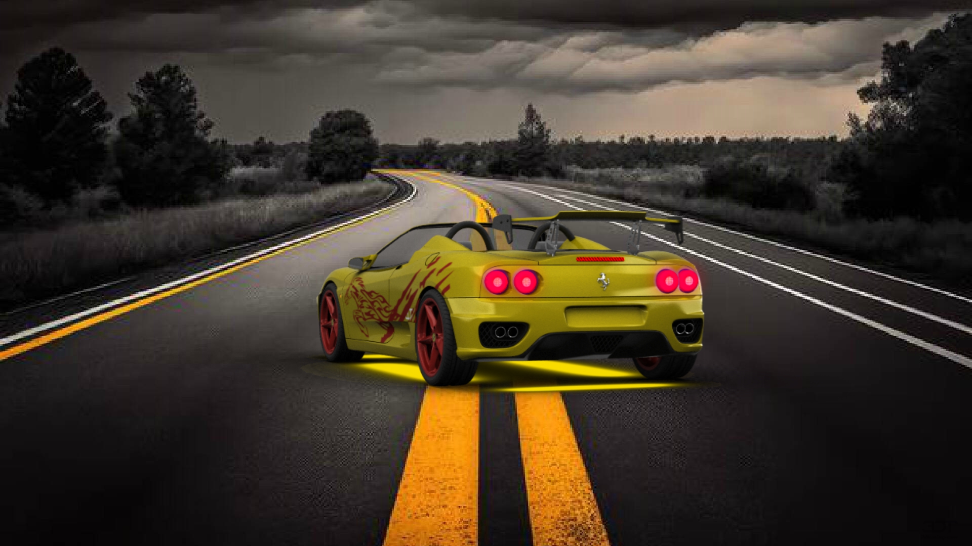 Ferrari 360 Modena Spider Convertible 1999 tuning