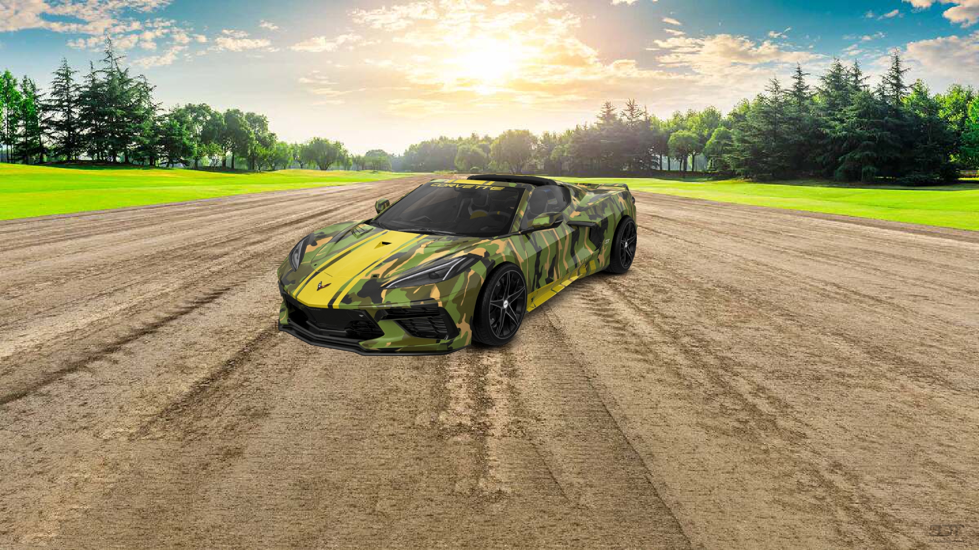 Chevrolet Corvette 2 door targa top 2020