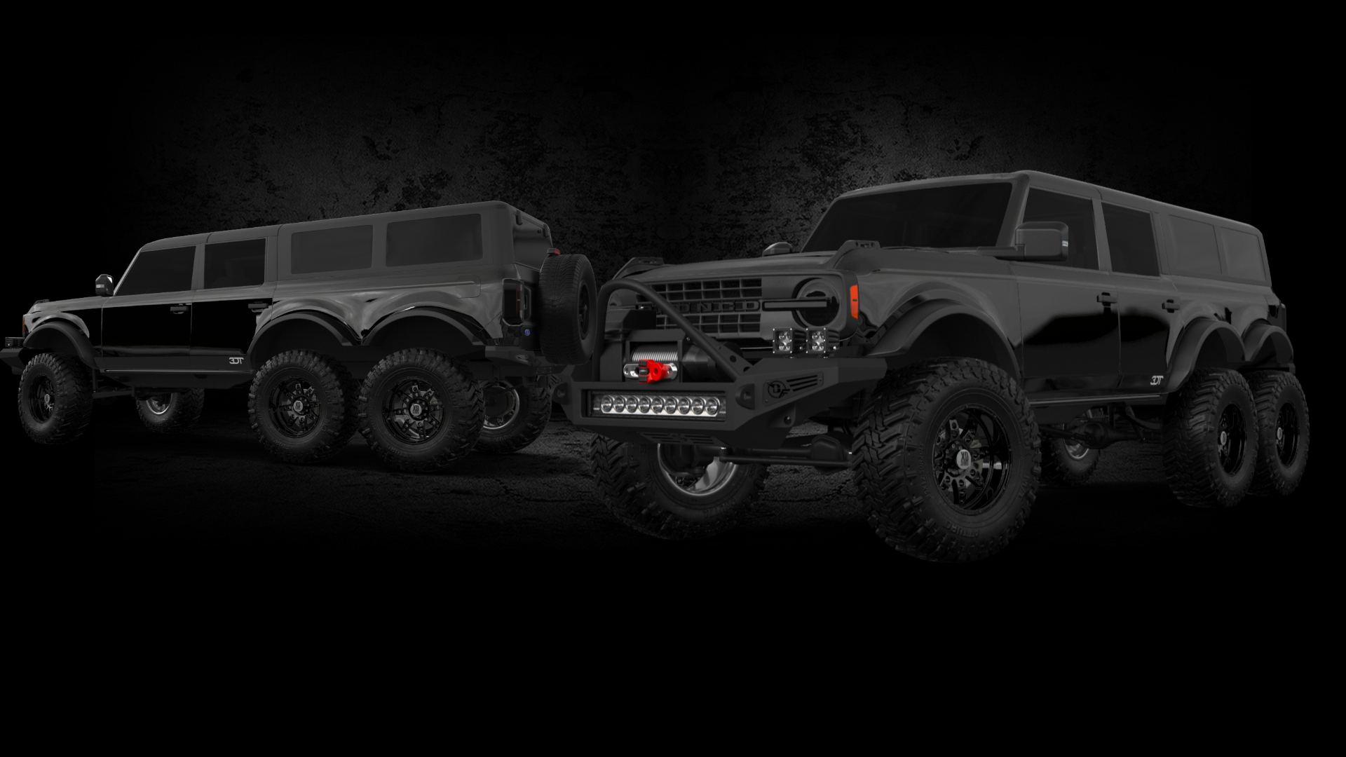 Ford Bronco 6X6 4 Door pickup truck 2021