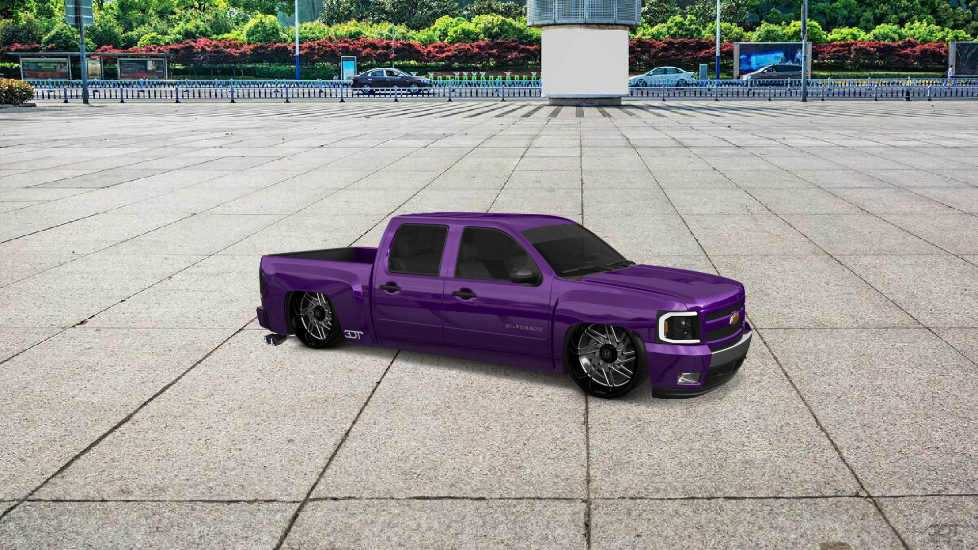 Chevrolet Silverado 1500 Crew Cab 4 Door pickup truck 2007