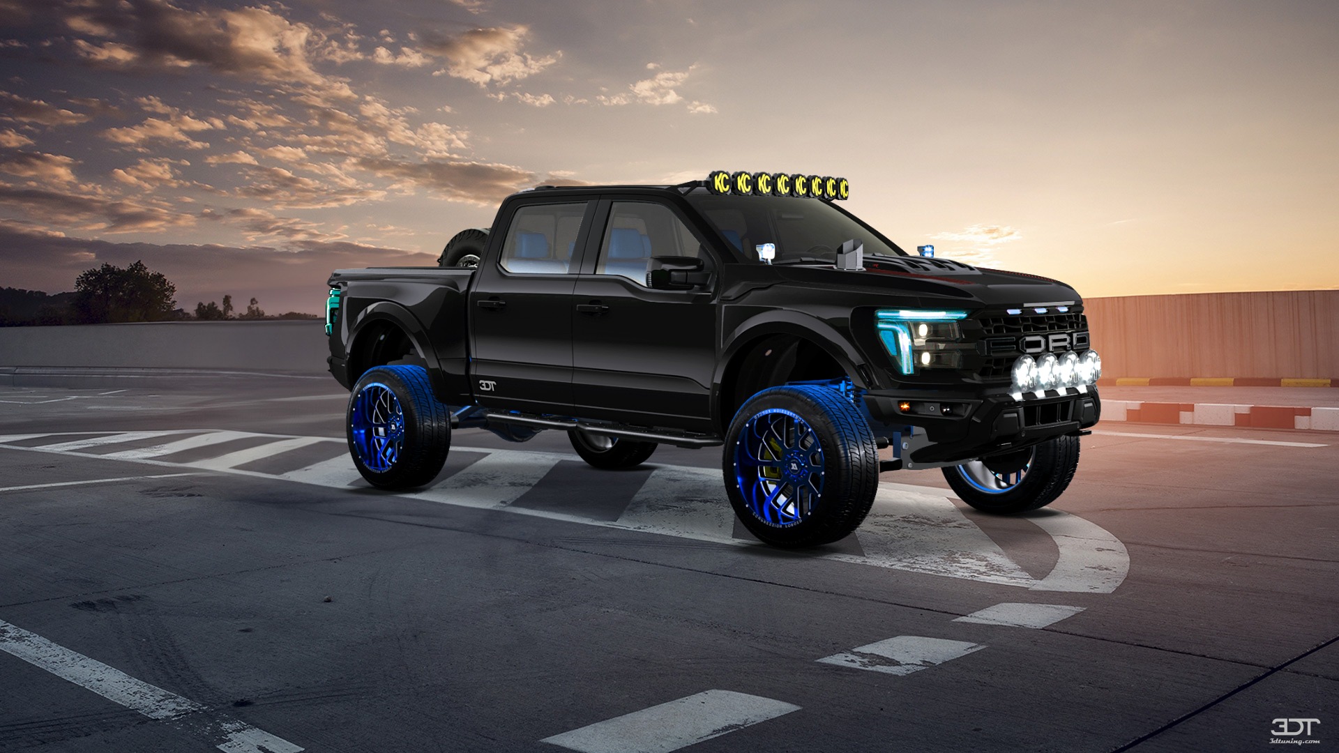 Ford F-150 Raptor 4 Door pickup truck 2024 Images
