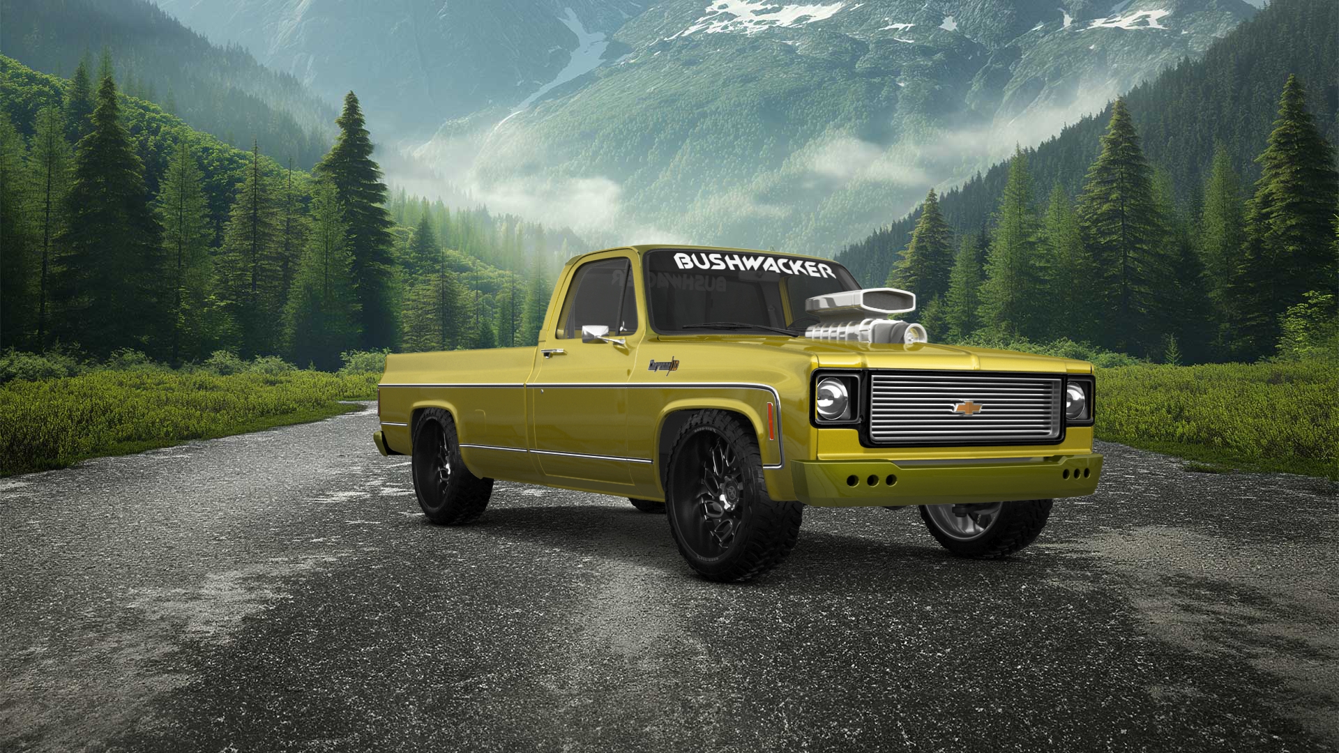 Chevrolet Silverado C-10 2 Door pickup truck 1973